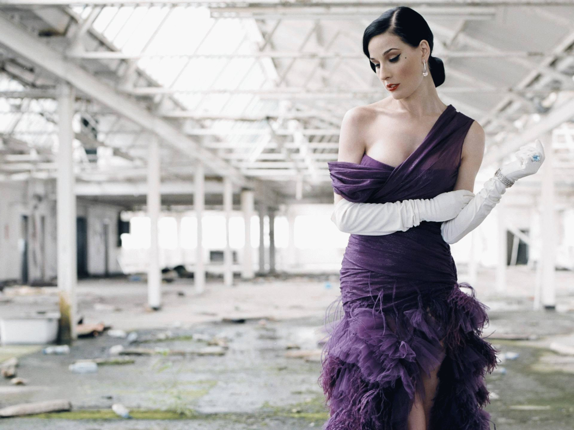 709055 Hintergrundbild herunterladen berühmtheiten, dita von teese - Bildschirmschoner und Bilder kostenlos