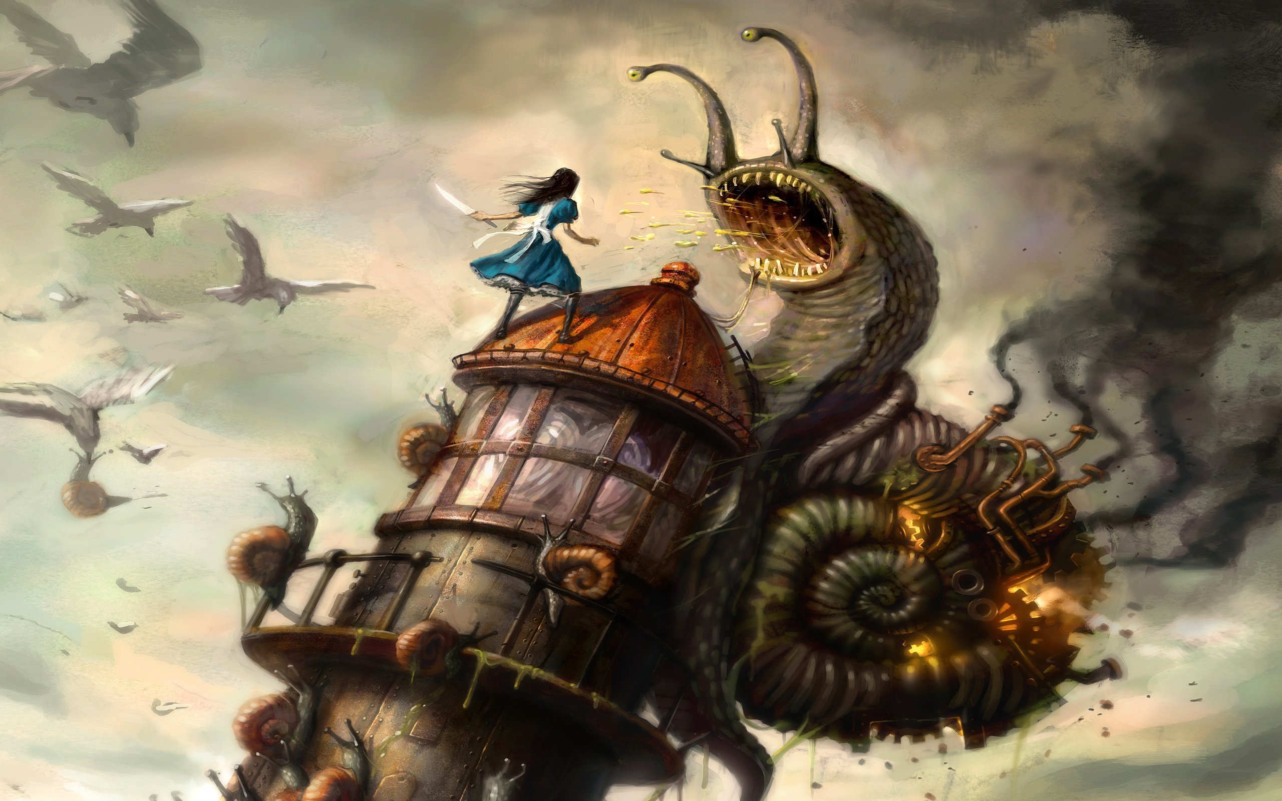 Baixe gratuitamente a imagem Alice: Madness Returns, Videogame na área de trabalho do seu PC