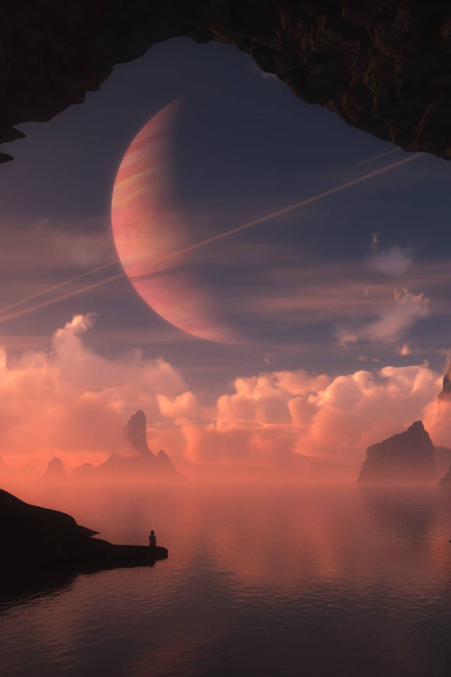 Download mobile wallpaper Landscape, Sci Fi for free.