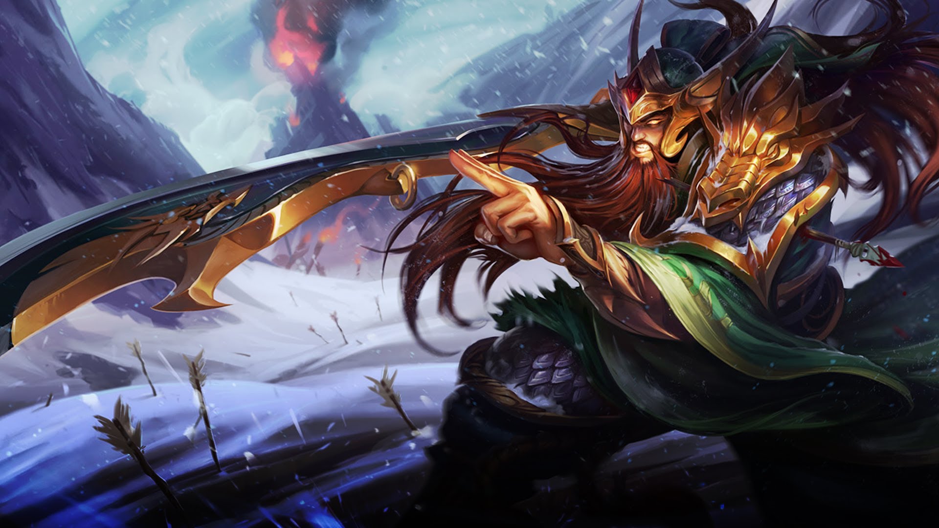 tryndamere (league of legends), video game, sword, league of legends