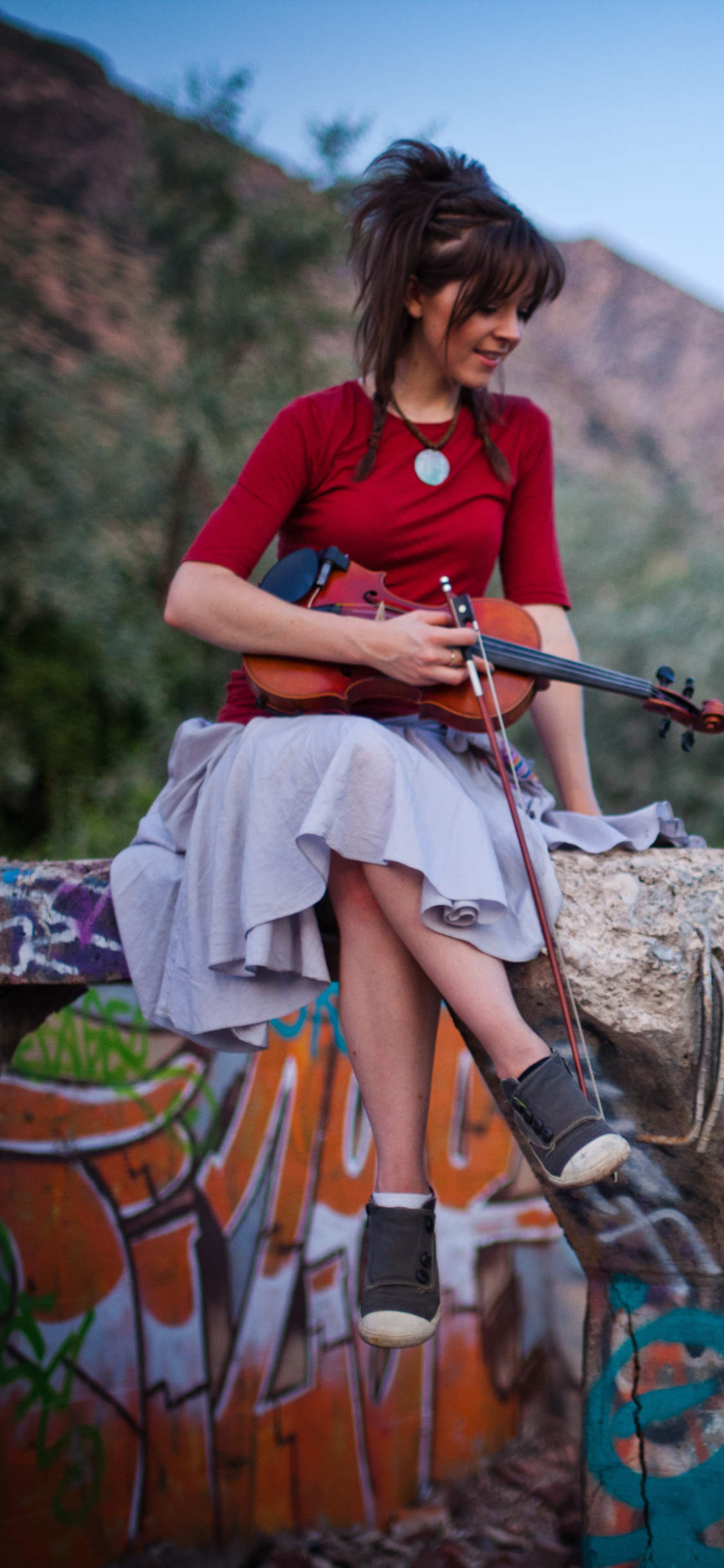 Download mobile wallpaper Music, Lindsey Stirling for free.