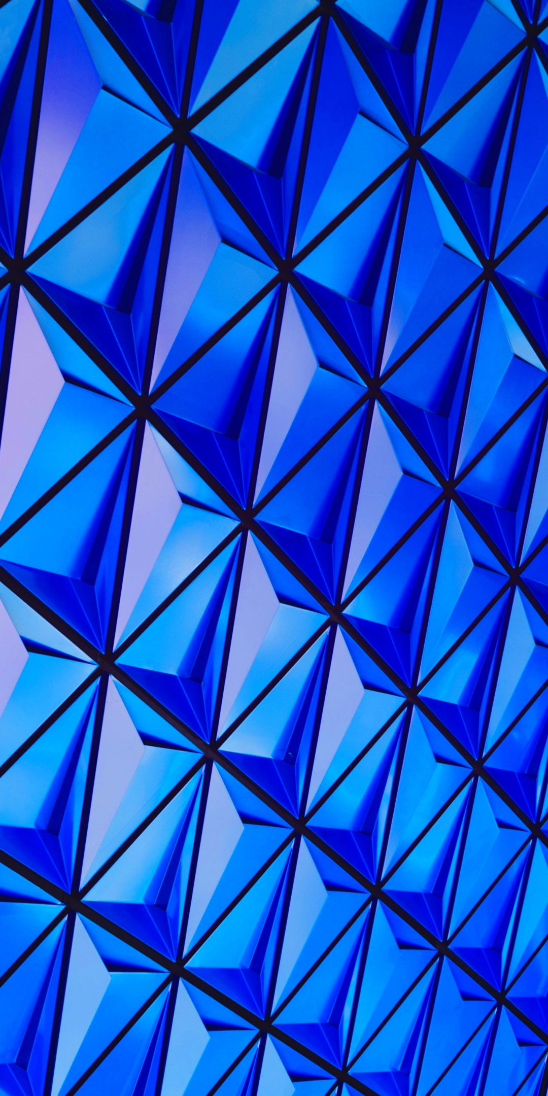無料モバイル壁紙パターン, 青い, 概要, 三角形, ジオメトリをダウンロードします。