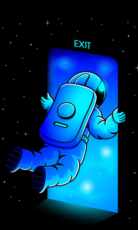 Handy-Wallpaper Science Fiction, Astronaut kostenlos herunterladen.