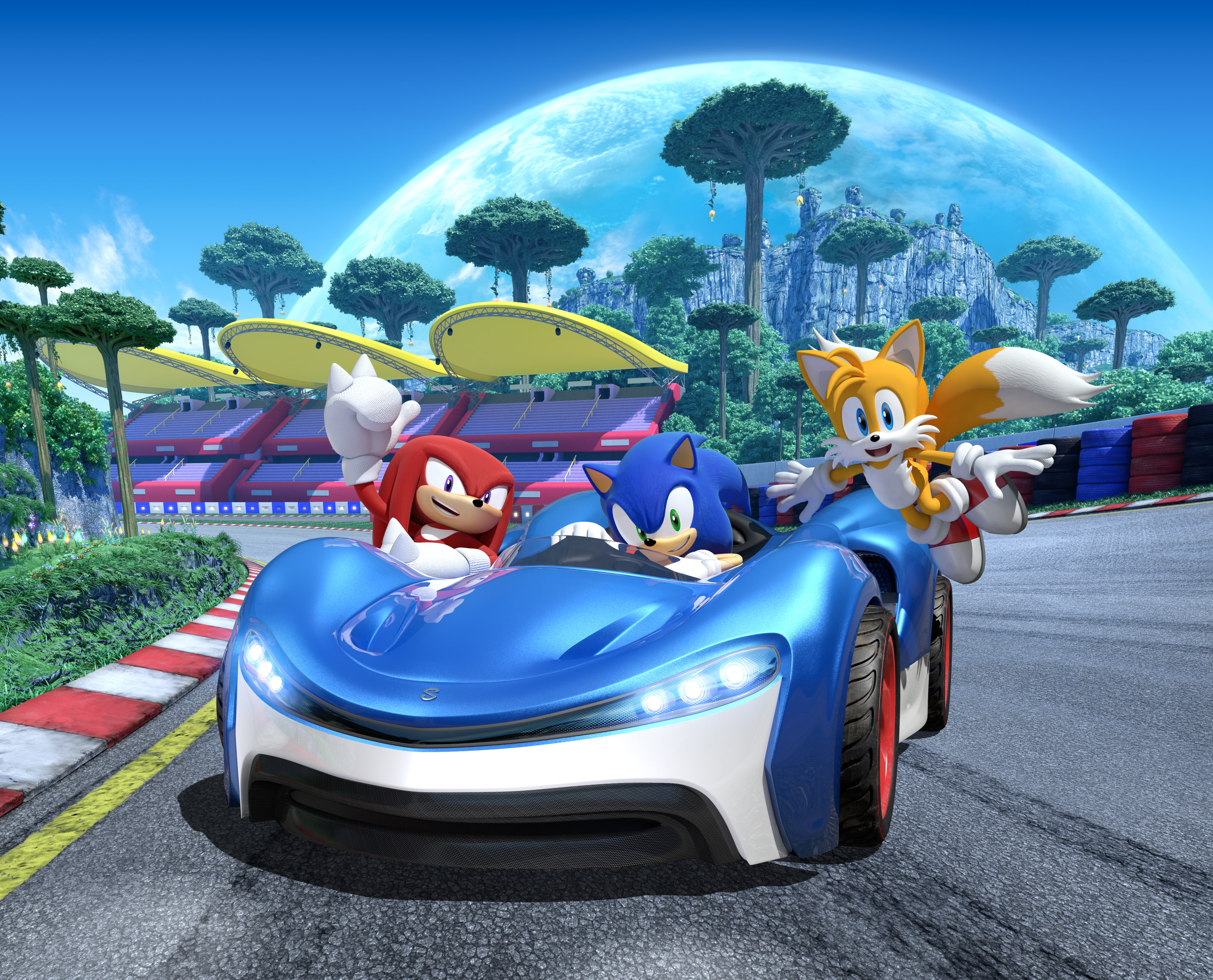 Die besten Team Sonic Racing-Hintergründe für den Telefonbildschirm