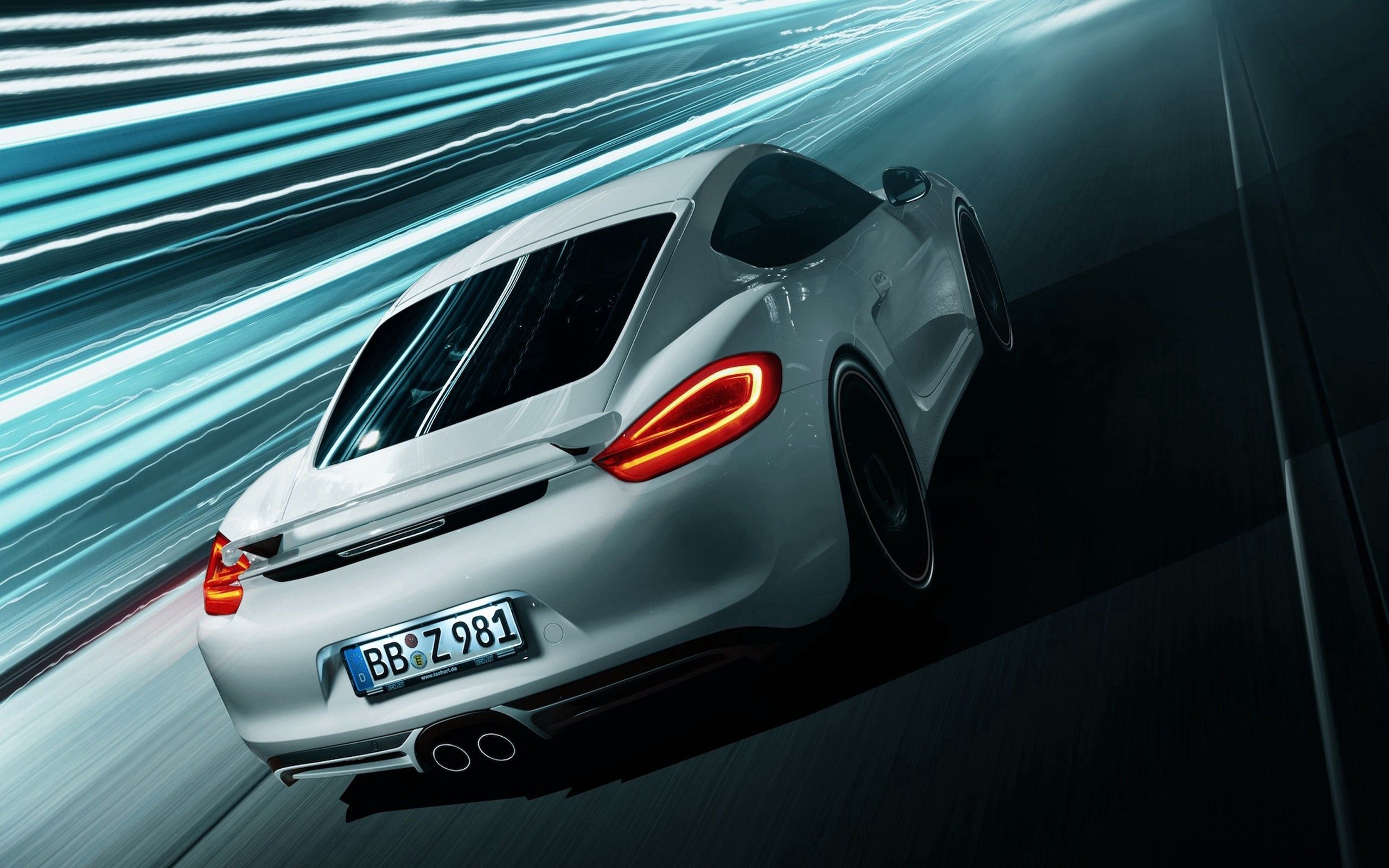 Laden Sie Porsche Kaiman HD-Desktop-Hintergründe herunter