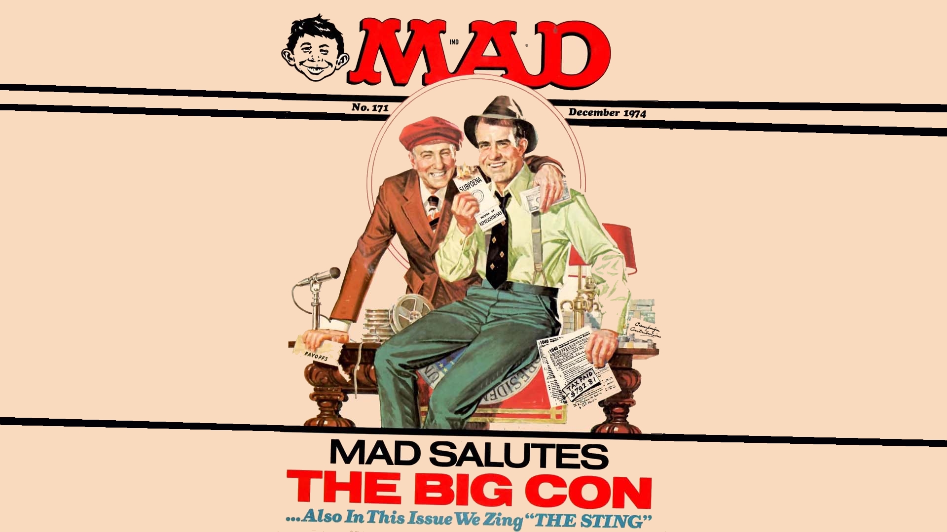 Download mobile wallpaper Mad, Comics for free.