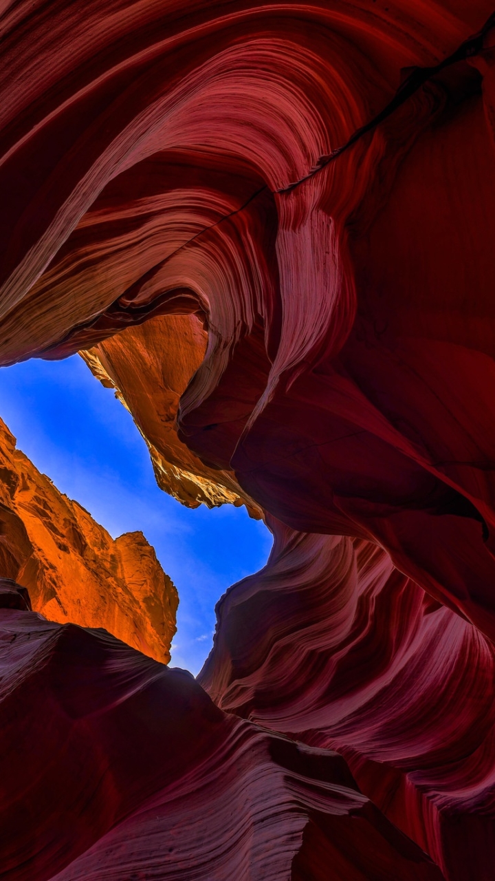 Download mobile wallpaper Nature, Earth, Canyons, Antelope Canyon for free.