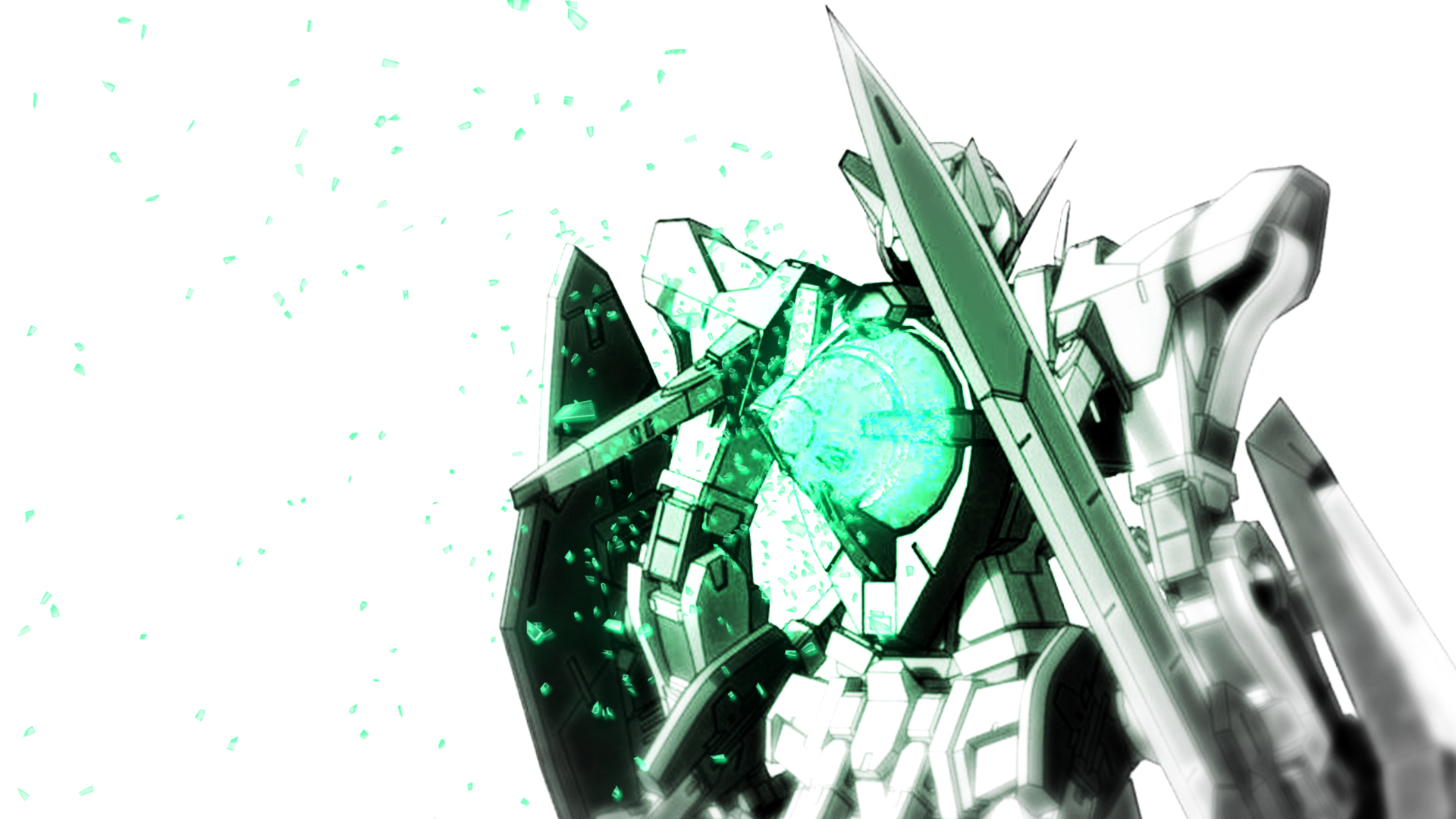 Популярні заставки і фони Gn 001 Gundam Exia на комп'ютер