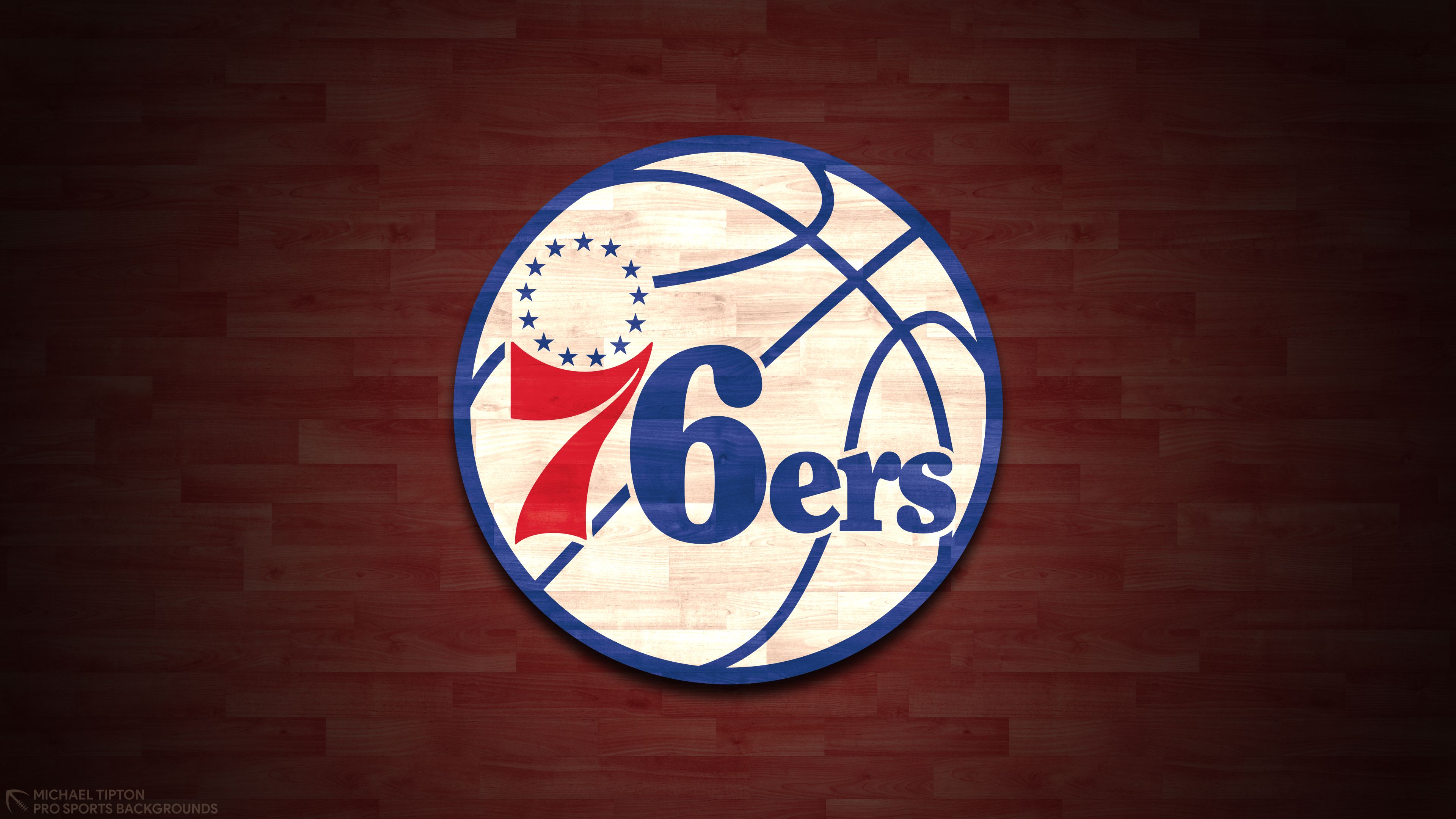 Скачати мобільні шпалери Спорт, Баскетбол, Логотип, Нба, Філадельфія 76Ерс безкоштовно.