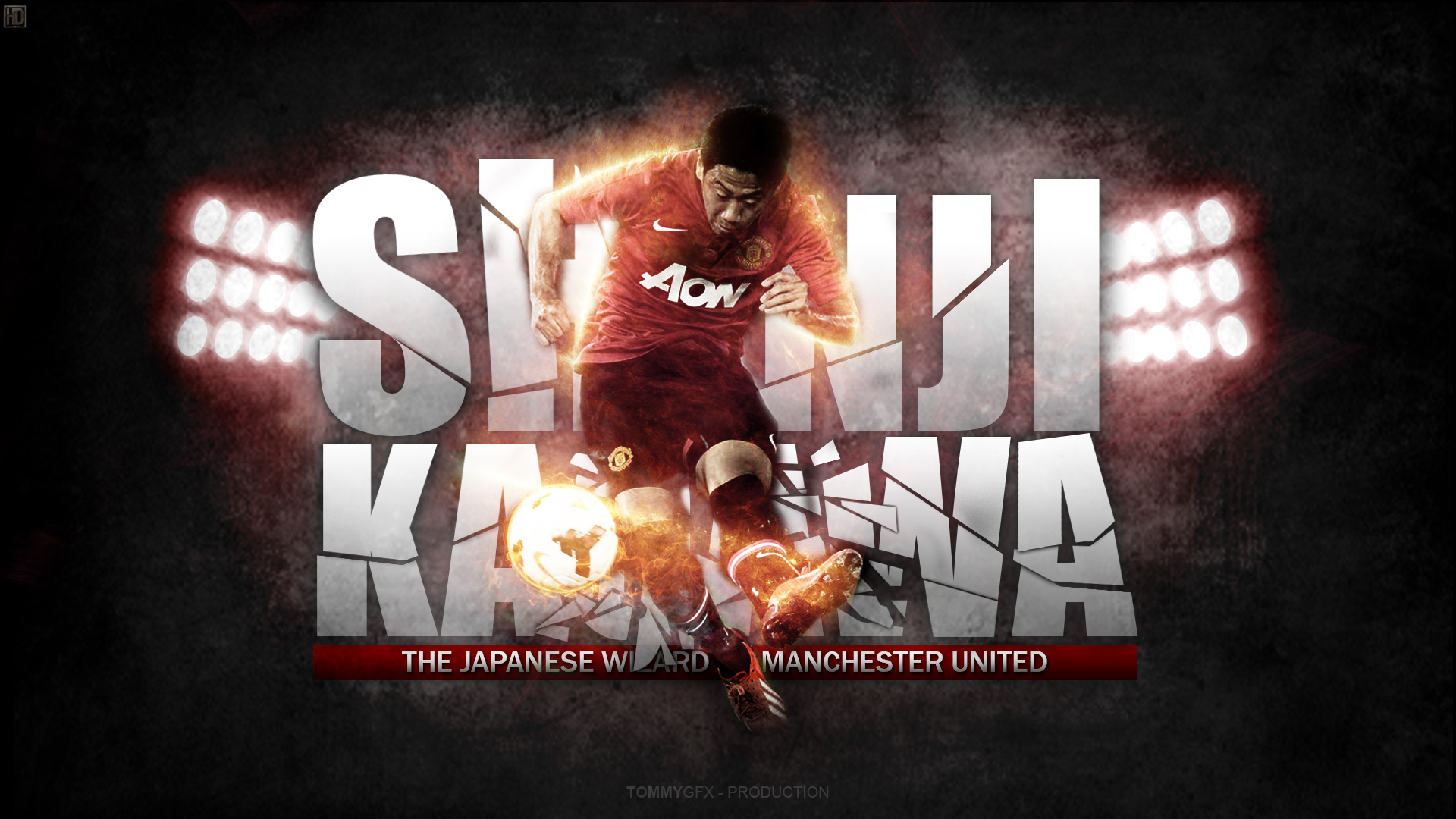 Handy-Wallpaper Sport, Fußball, Manchester United, Shinji Kagawa kostenlos herunterladen.