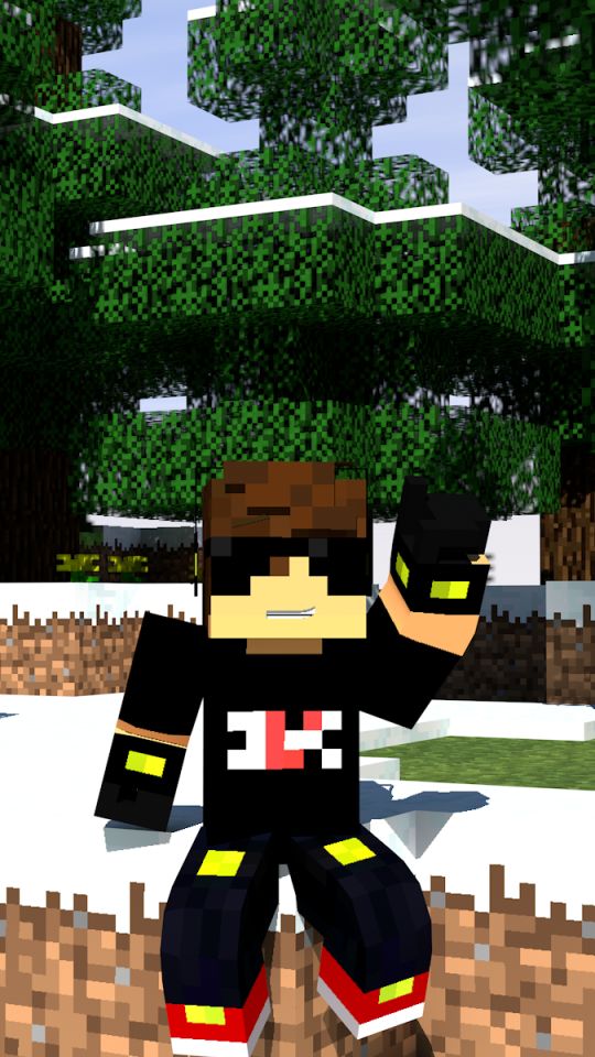 Download mobile wallpaper Minecraft, Forest, Tree, Sunglasses, Video Game, Mojang, Steve (Minecraft) for free.