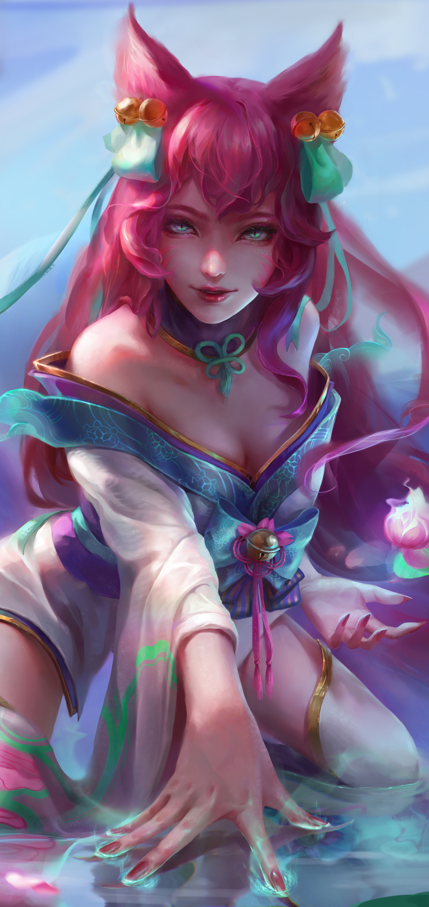 Download mobile wallpaper League Of Legends, Video Game, Ahri (League Of Legends) for free.