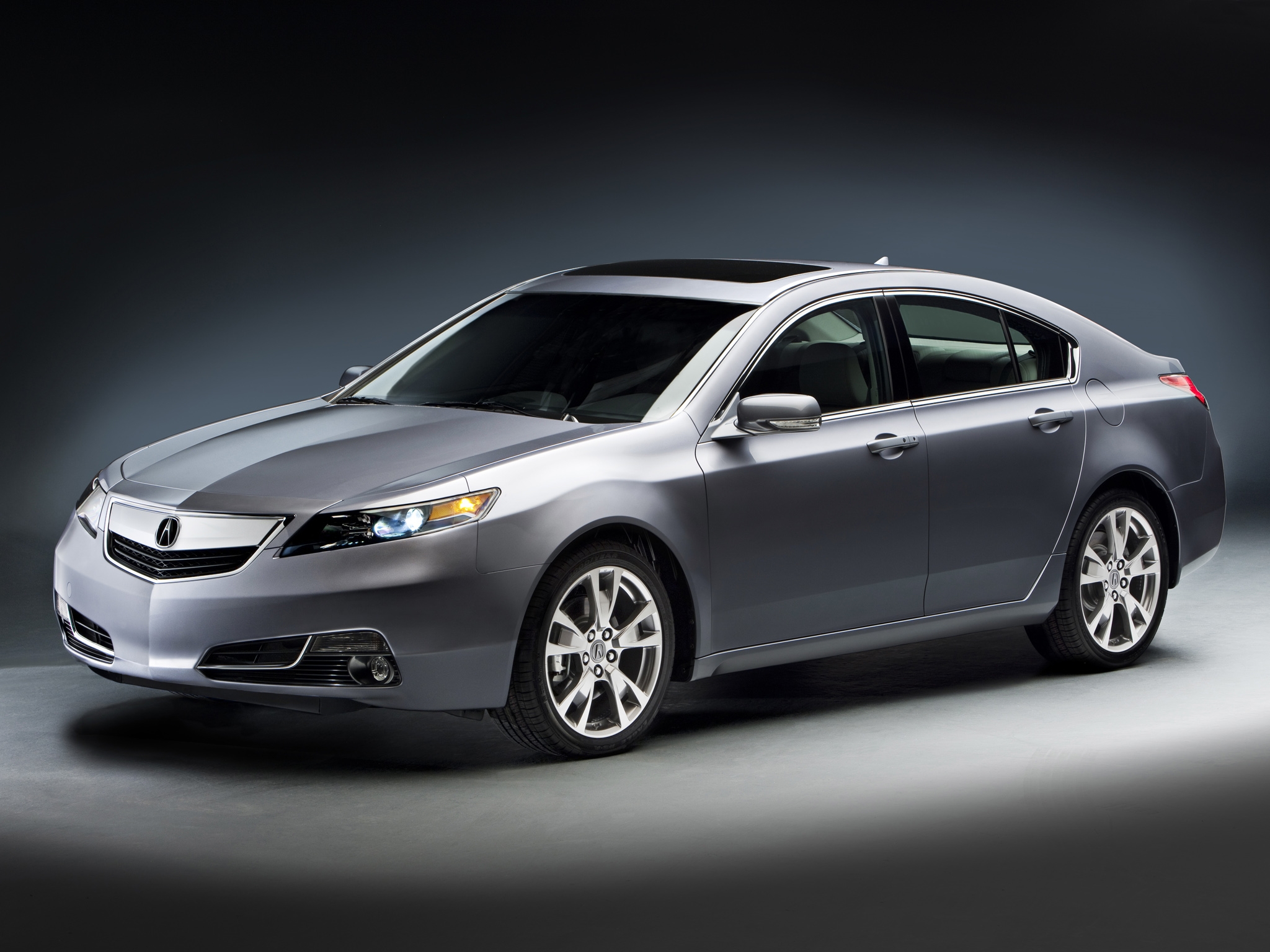 Download mobile wallpaper Tl, Grey Metallic, 2011, Metallic Gray, Acura, Style, Auto, Front View, Cars for free.