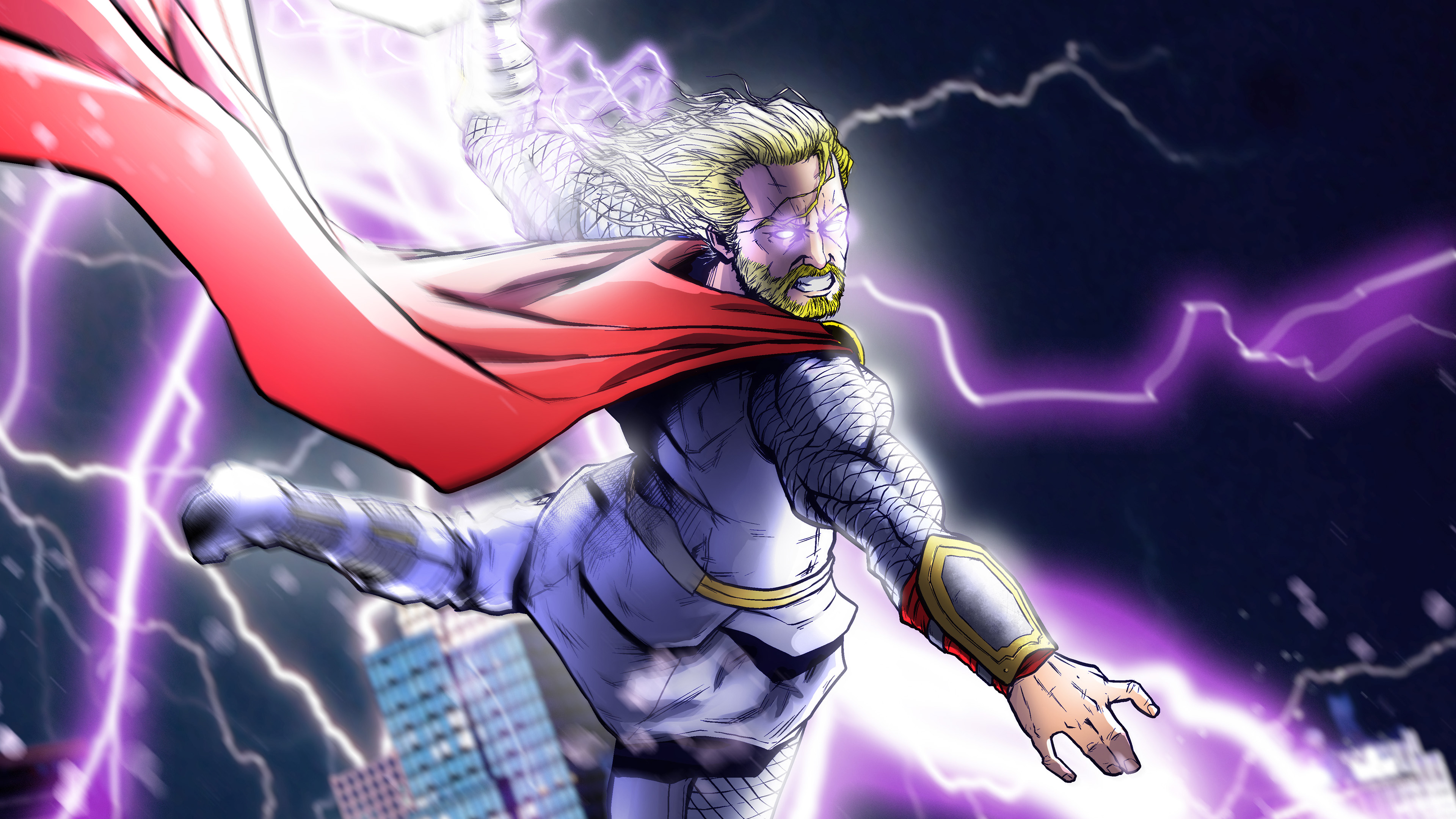 Laden Sie das Comics, Thor-Bild kostenlos auf Ihren PC-Desktop herunter