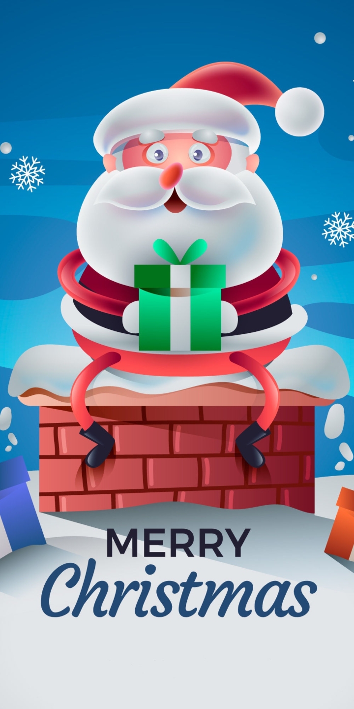 Download mobile wallpaper Christmas, Holiday, Santa, Merry Christmas for free.