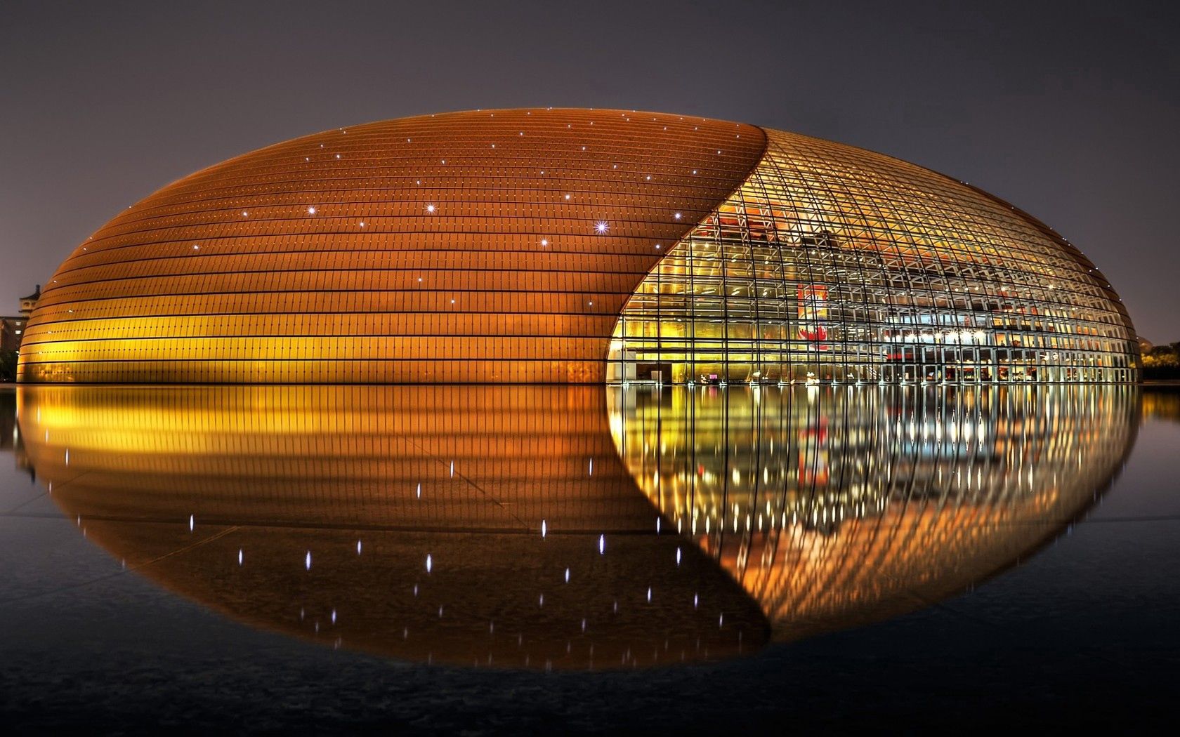 Download mobile wallpaper National Center For The Performing Arts, Cities, Beijing, China for free.