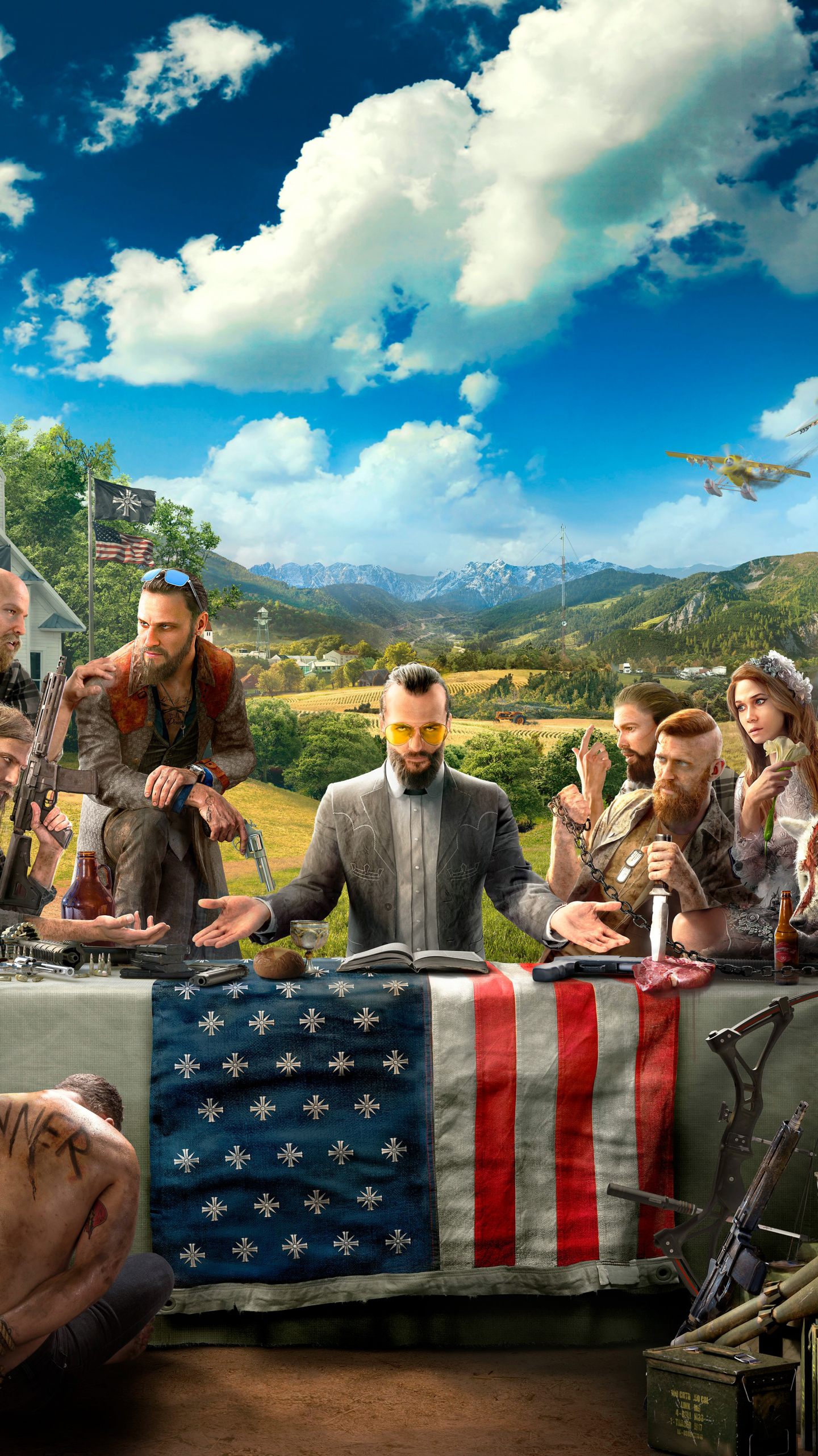 Laden Sie das Computerspiele, Ferner Schrei, Far Cry 5-Bild kostenlos auf Ihren PC-Desktop herunter
