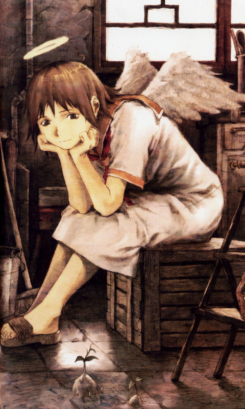 Download mobile wallpaper Anime, Haibane Renmei for free.