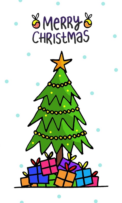 Download mobile wallpaper Christmas, Holiday, Christmas Tree, Merry Christmas for free.