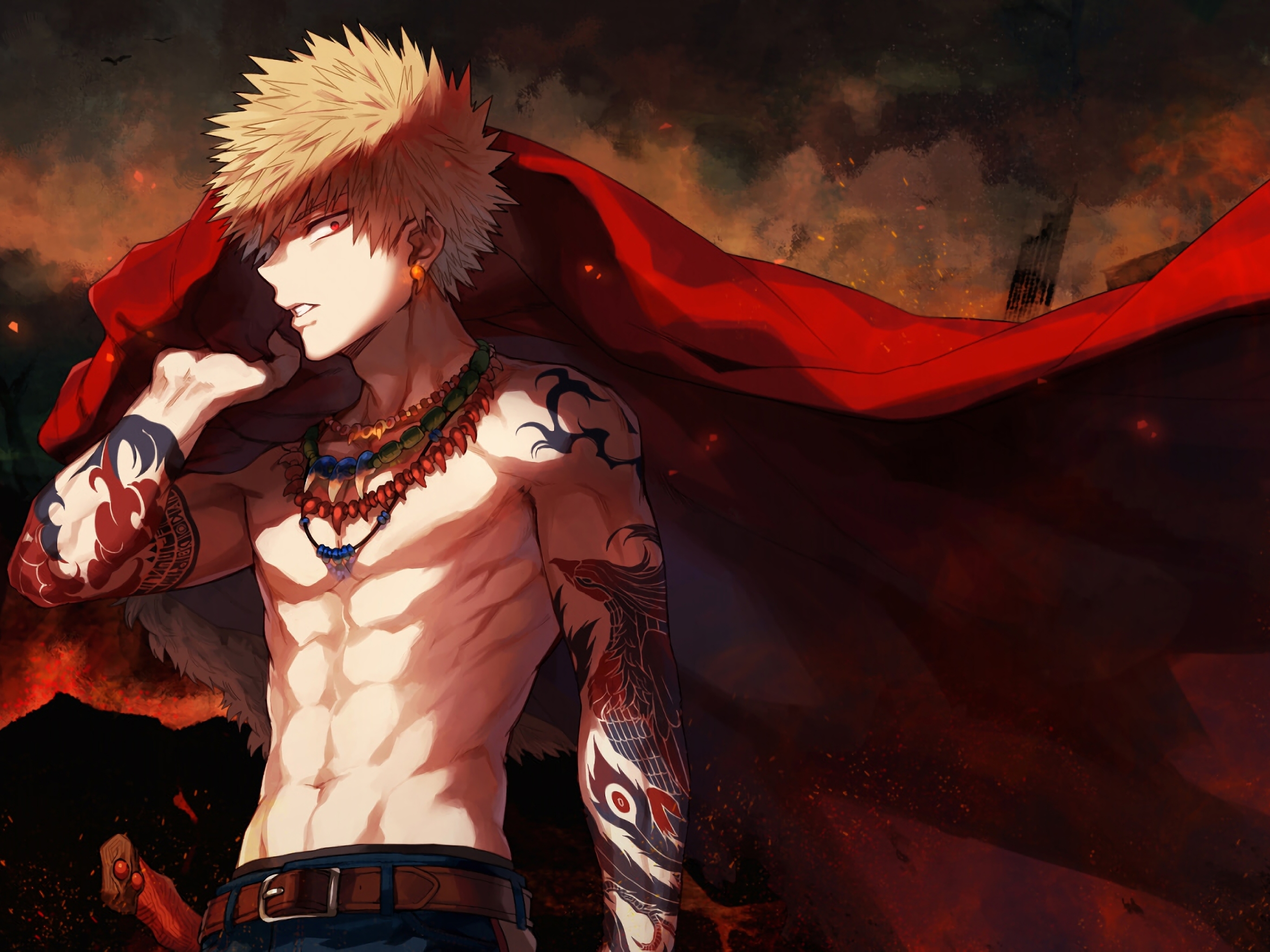 Laden Sie das Blond, Blondinen, Animes, Katsuki Bakugou, Boku No Hero Academia-Bild kostenlos auf Ihren PC-Desktop herunter