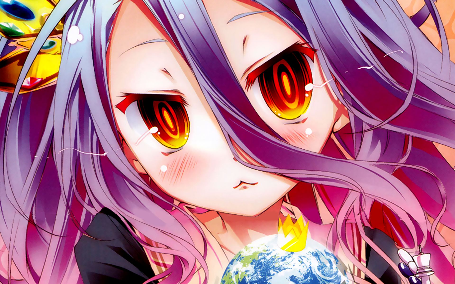 Desktop home screen Wallpaper  Shiro (No Game No Life)