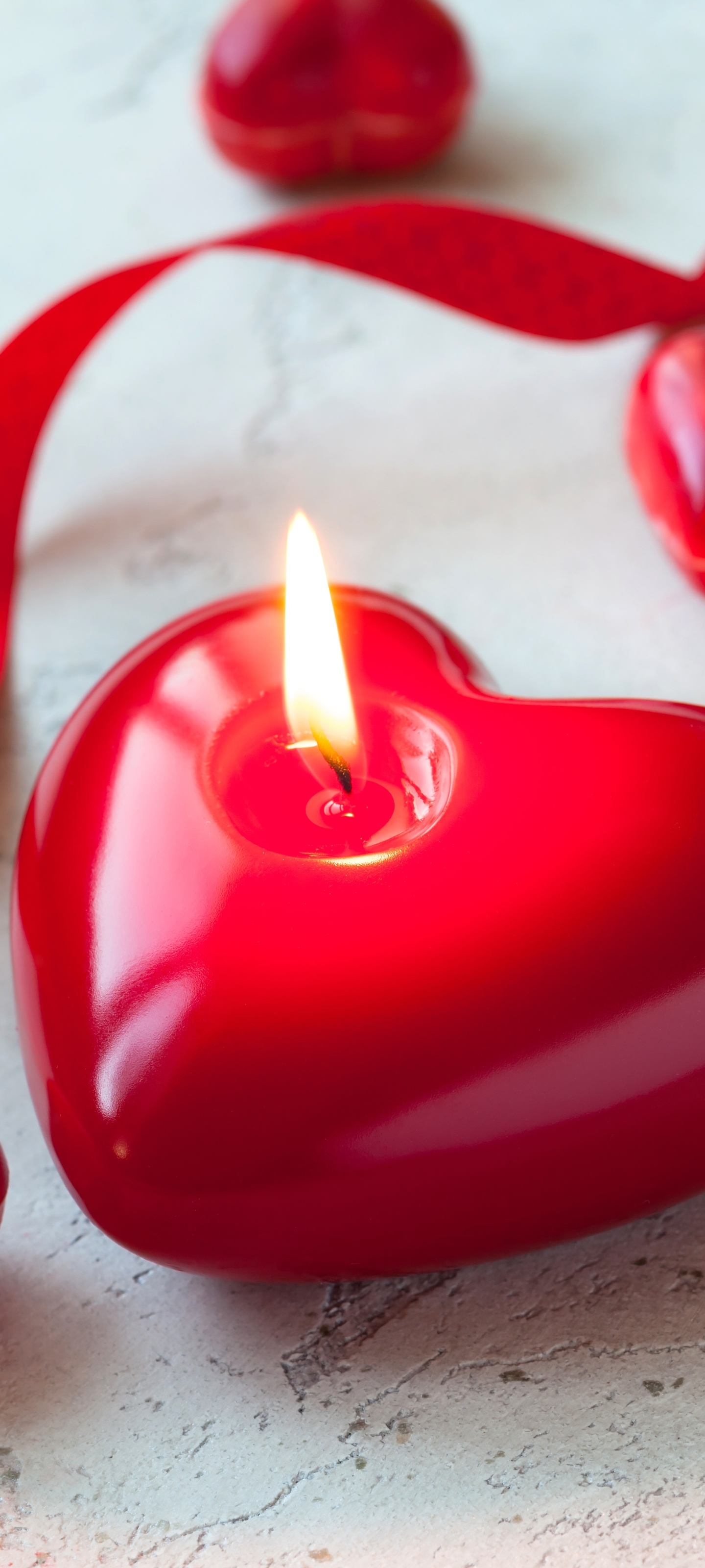 Download mobile wallpaper Love, Candle, Photography, Romantic, Heart Shaped for free.