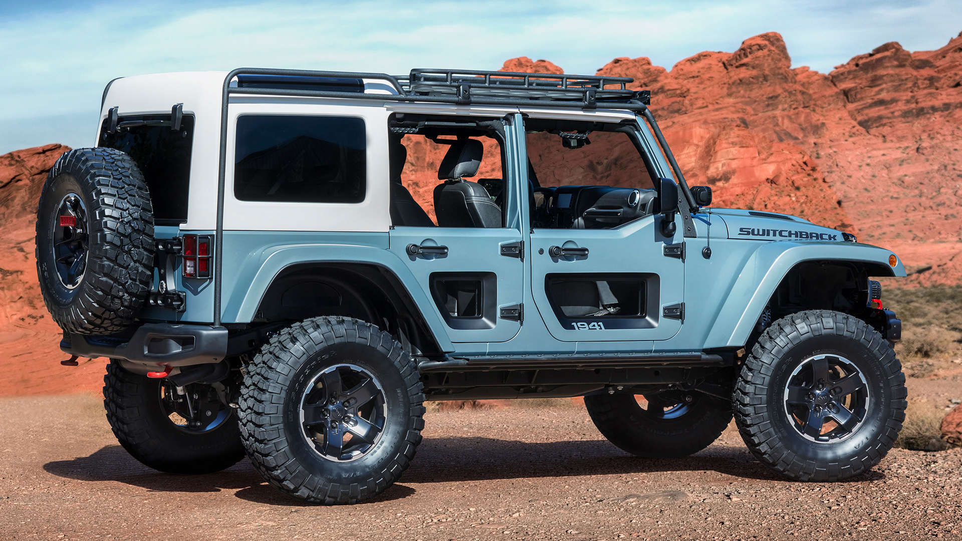 Laden Sie Jeep Switchback Konzept HD-Desktop-Hintergründe herunter