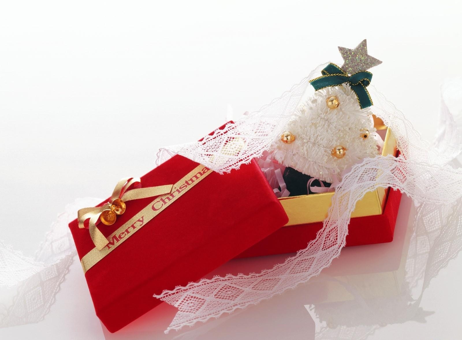 holidays, christmas, holiday, present, gift, tape, christmas tree Free Stock Photo