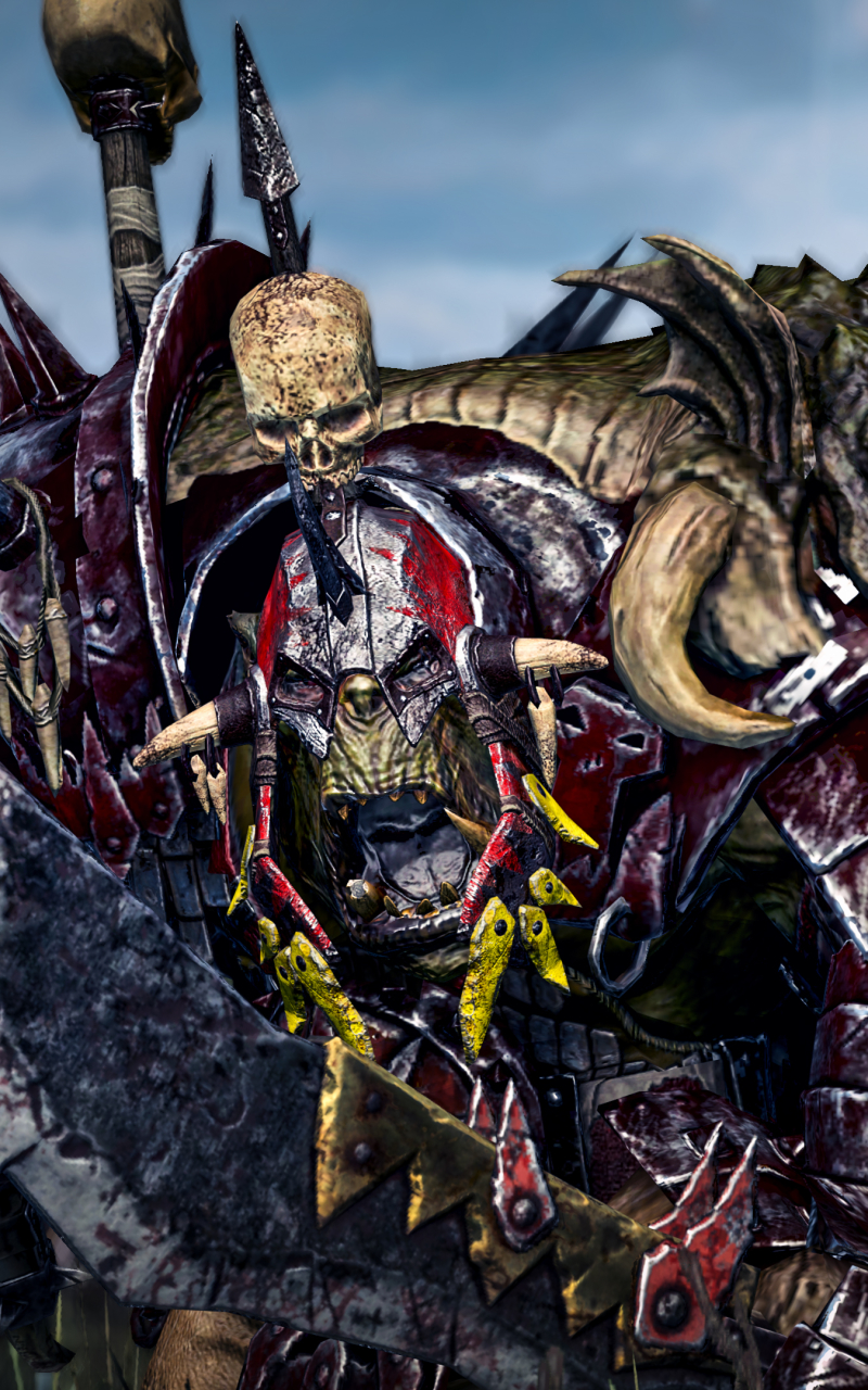 Download mobile wallpaper Video Game, Orc, Total War, Total War: Warhammer for free.