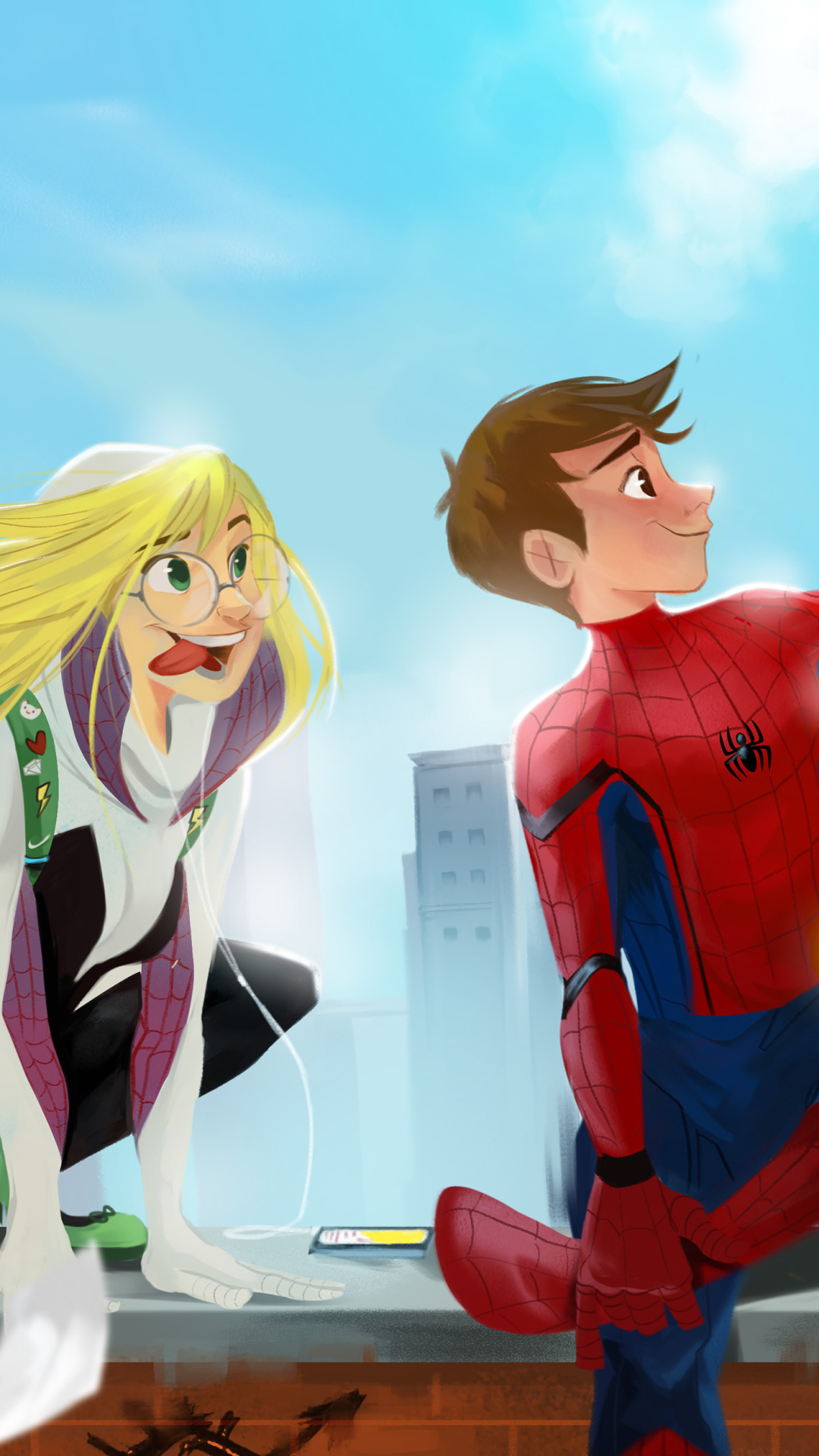 Téléchargez des papiers peints mobile Spider Man, Film, Araignée Gwen, Spider Man: Dans Le Spider Verse gratuitement.