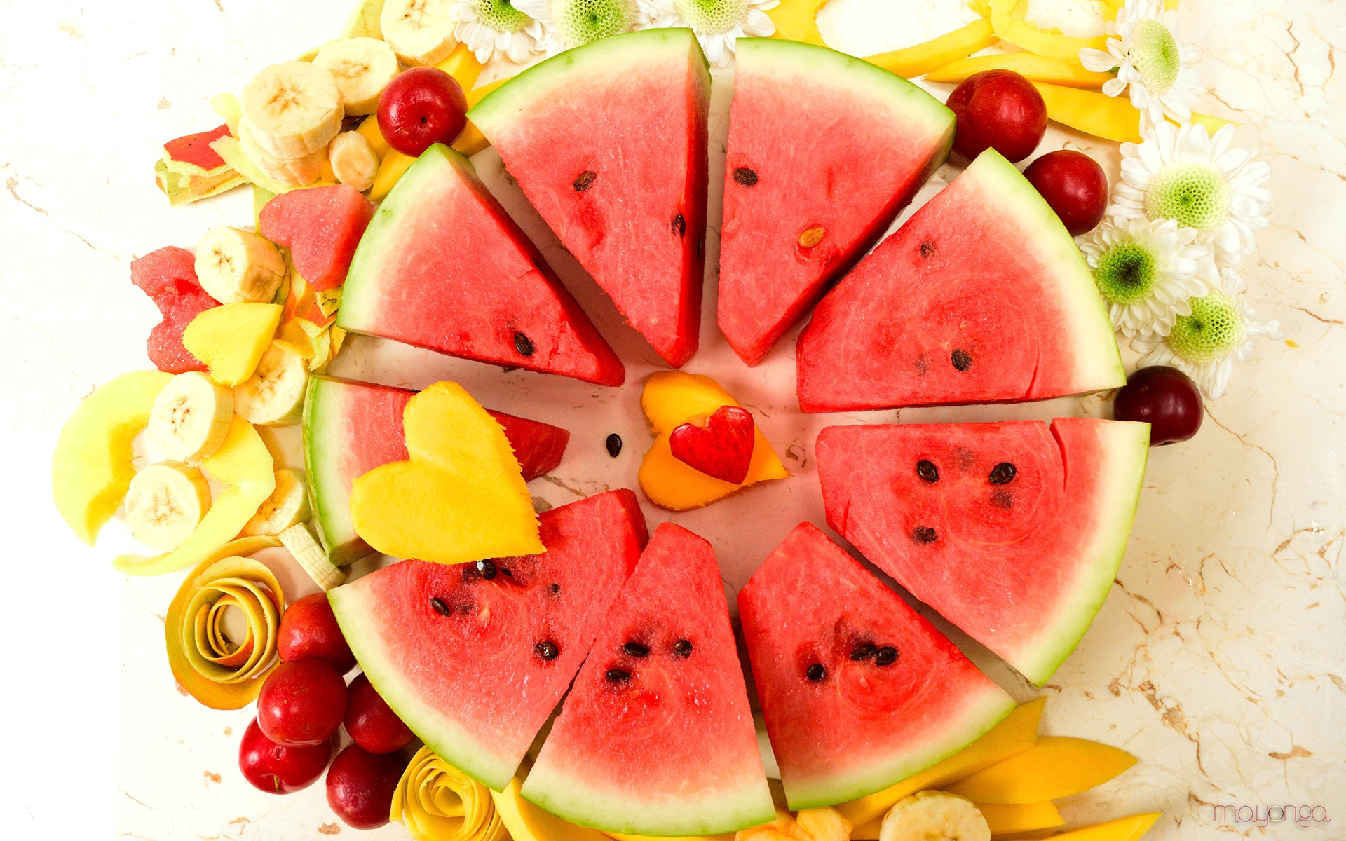 Download mobile wallpaper Food, Berry, Watermelon for free.
