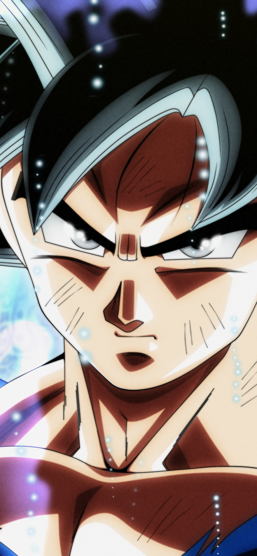 Handy-Wallpaper Dragon Ball, Animes, Son Goku, Dragonball Super, Ultra Instinkt (Dragon Ball) kostenlos herunterladen.