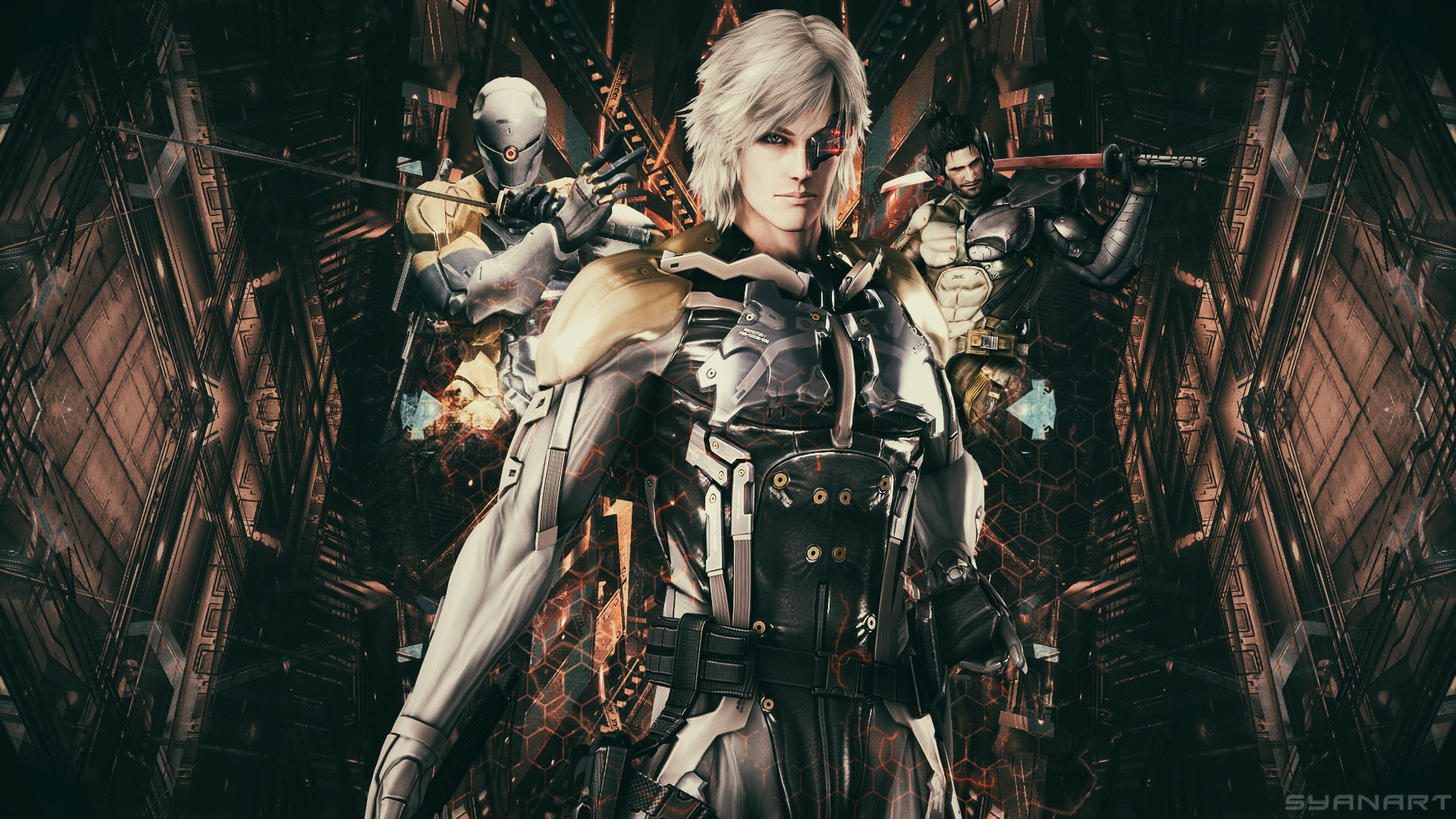 Handy-Wallpaper Computerspiele, Metal Gear Solid, Metal Gear Rising: Revengeance kostenlos herunterladen.