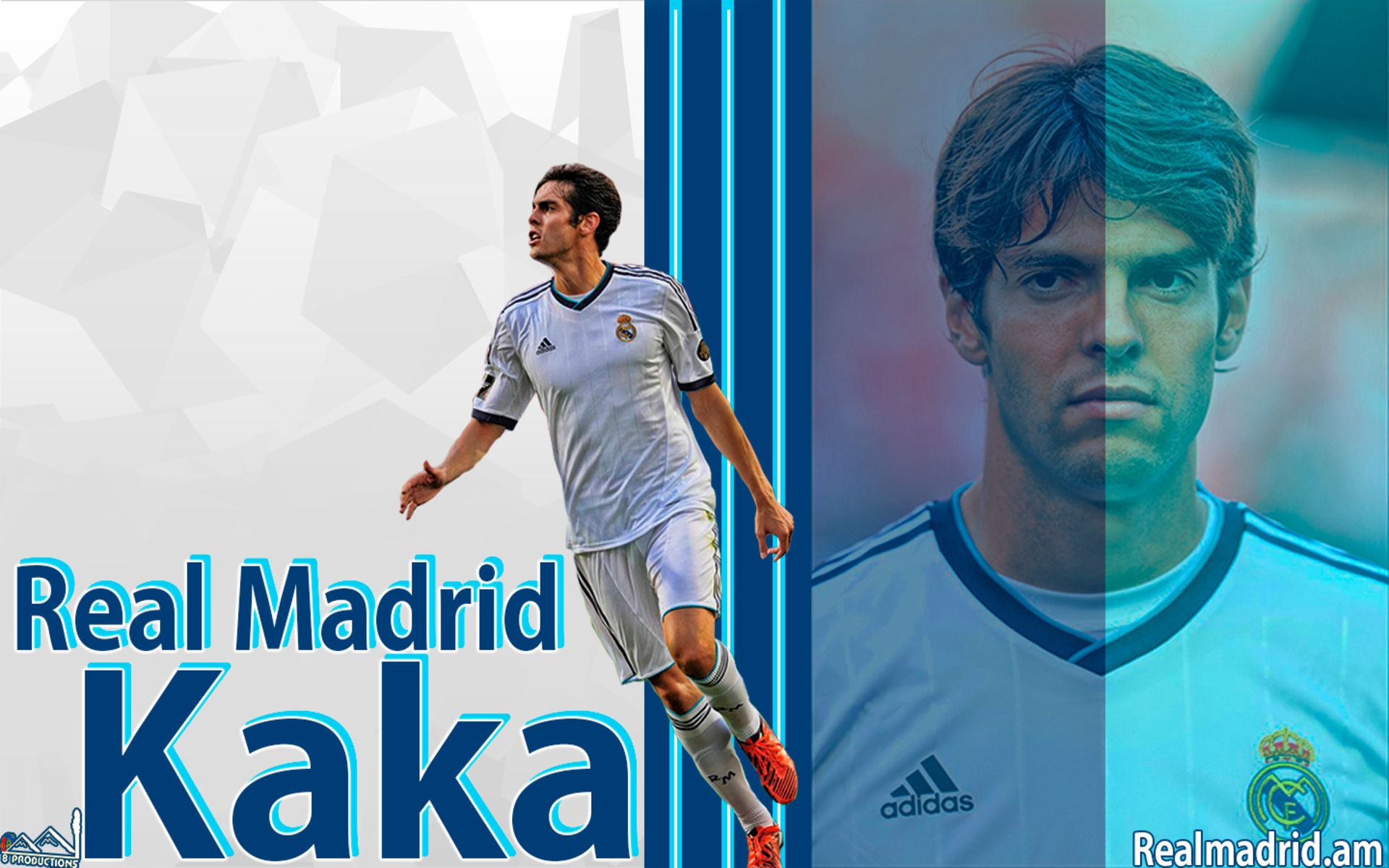 Baixe gratuitamente a imagem Esportes, Futebol, Real Madrid C F, Kaká na área de trabalho do seu PC