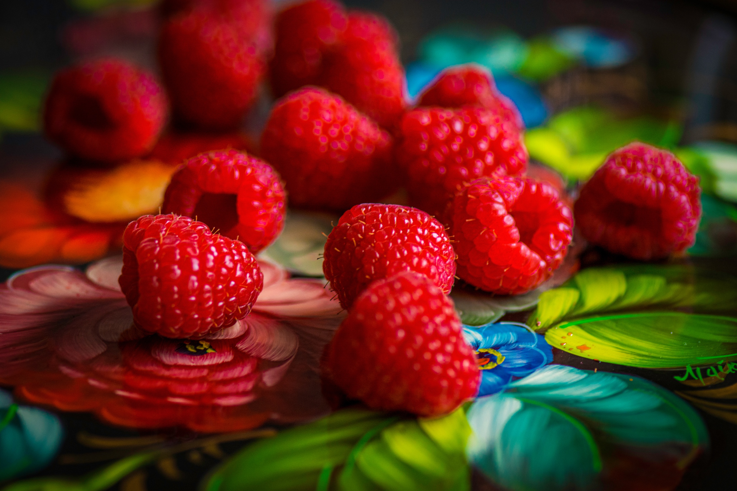 Laden Sie das Himbeere, Makro, Frucht, Nahrungsmittel, Früchte-Bild kostenlos auf Ihren PC-Desktop herunter