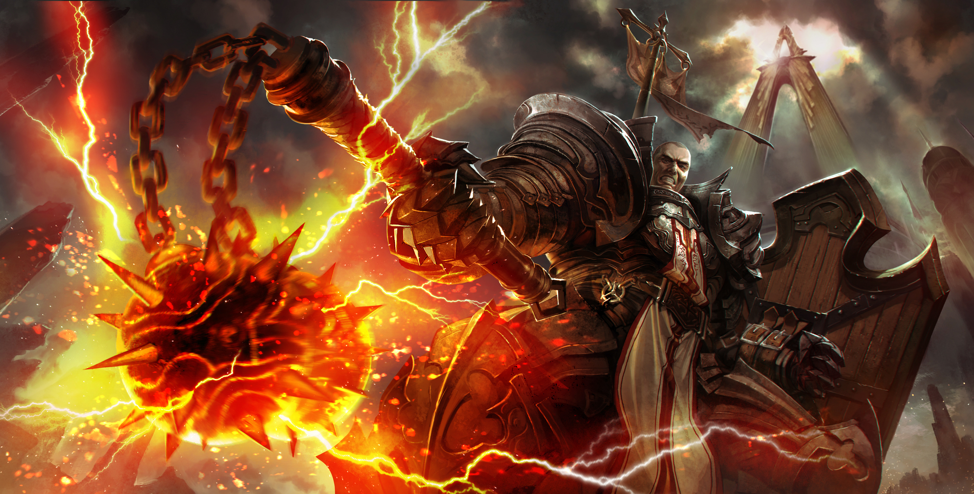 Baixe gratuitamente a imagem Diablo, Videogame, Diablo Iii: Reaper Of Souls, Cruzado (Diablo Iii) na área de trabalho do seu PC