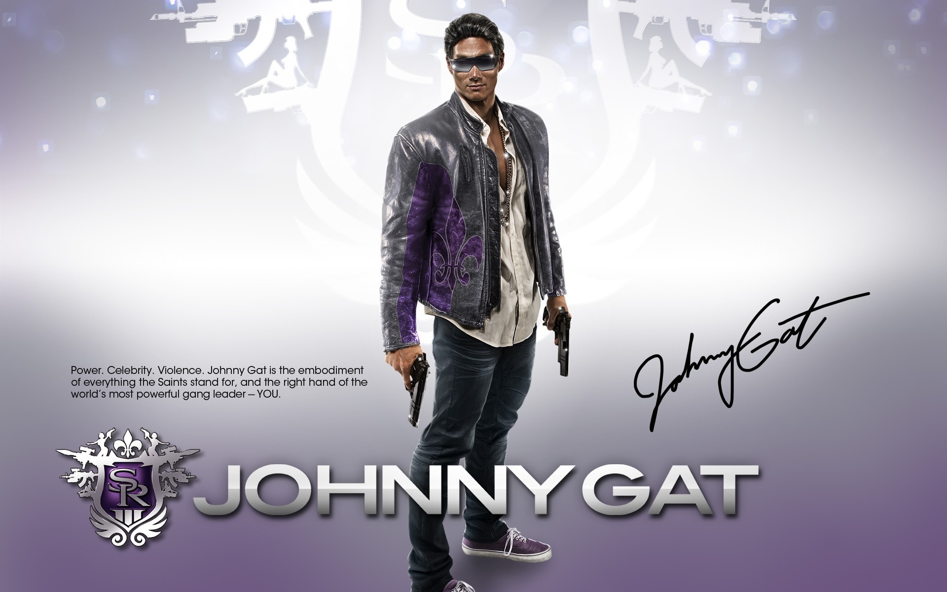 Download mobile wallpaper Saints Row, Video Game, Saints Row: The Third, Johnny Gat for free.