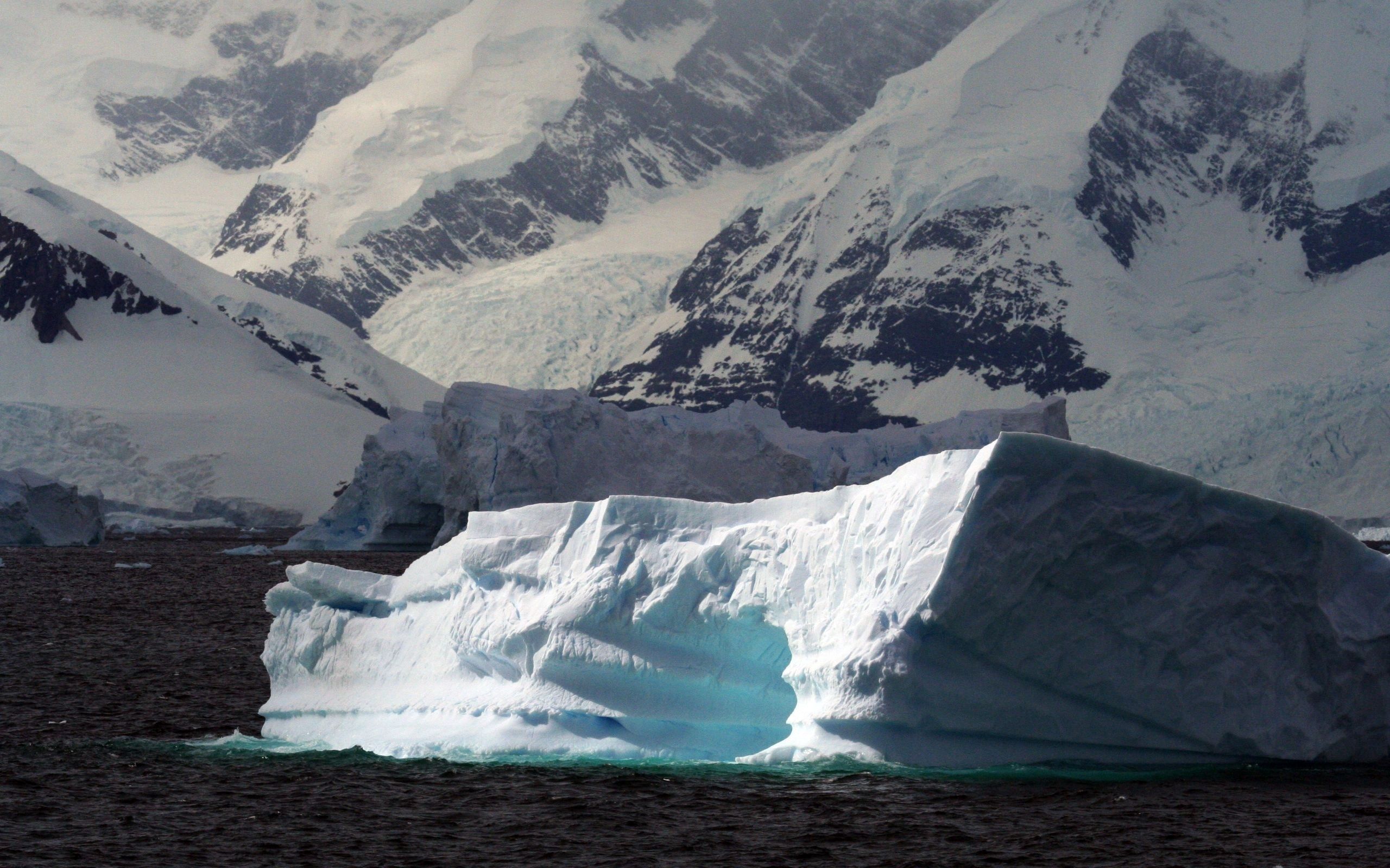 antarctica, iceberg, nature, ice, cold, lump HD wallpaper