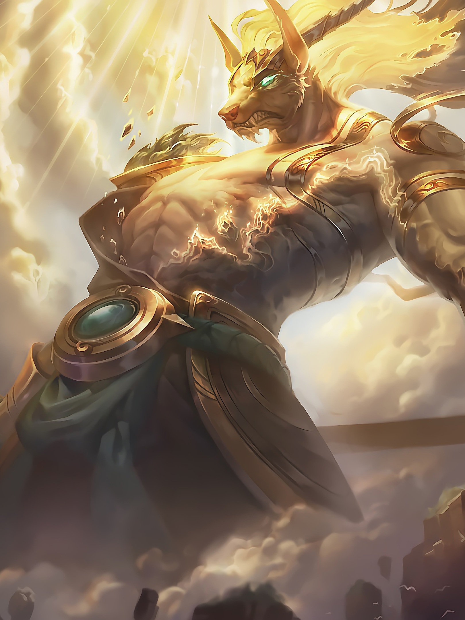 Download mobile wallpaper League Of Legends, Video Game, Nasus (League Of Legends) for free.