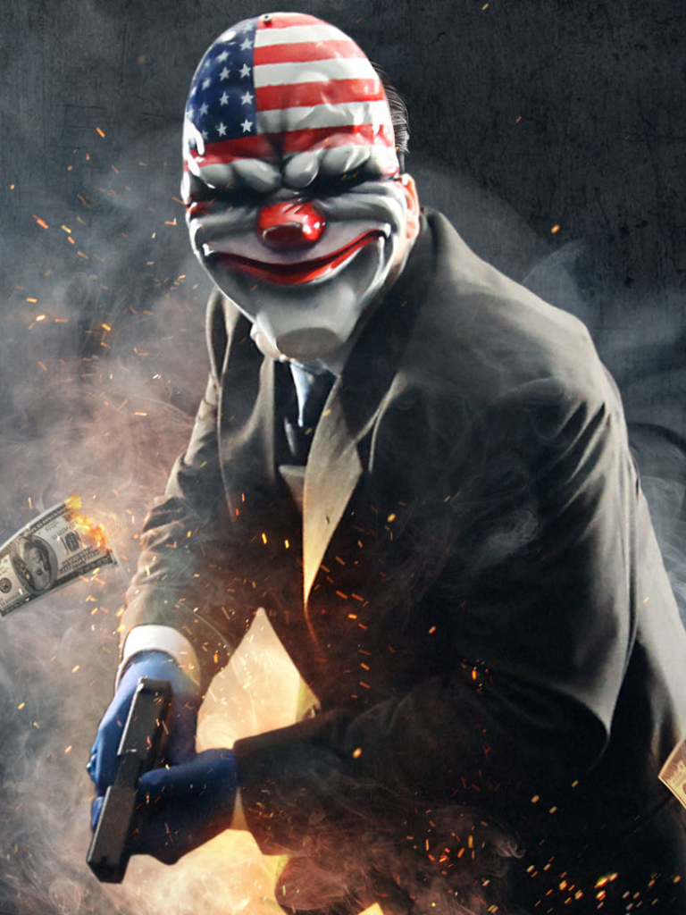 video game, payday 2, dallas (payday), payday 1080p