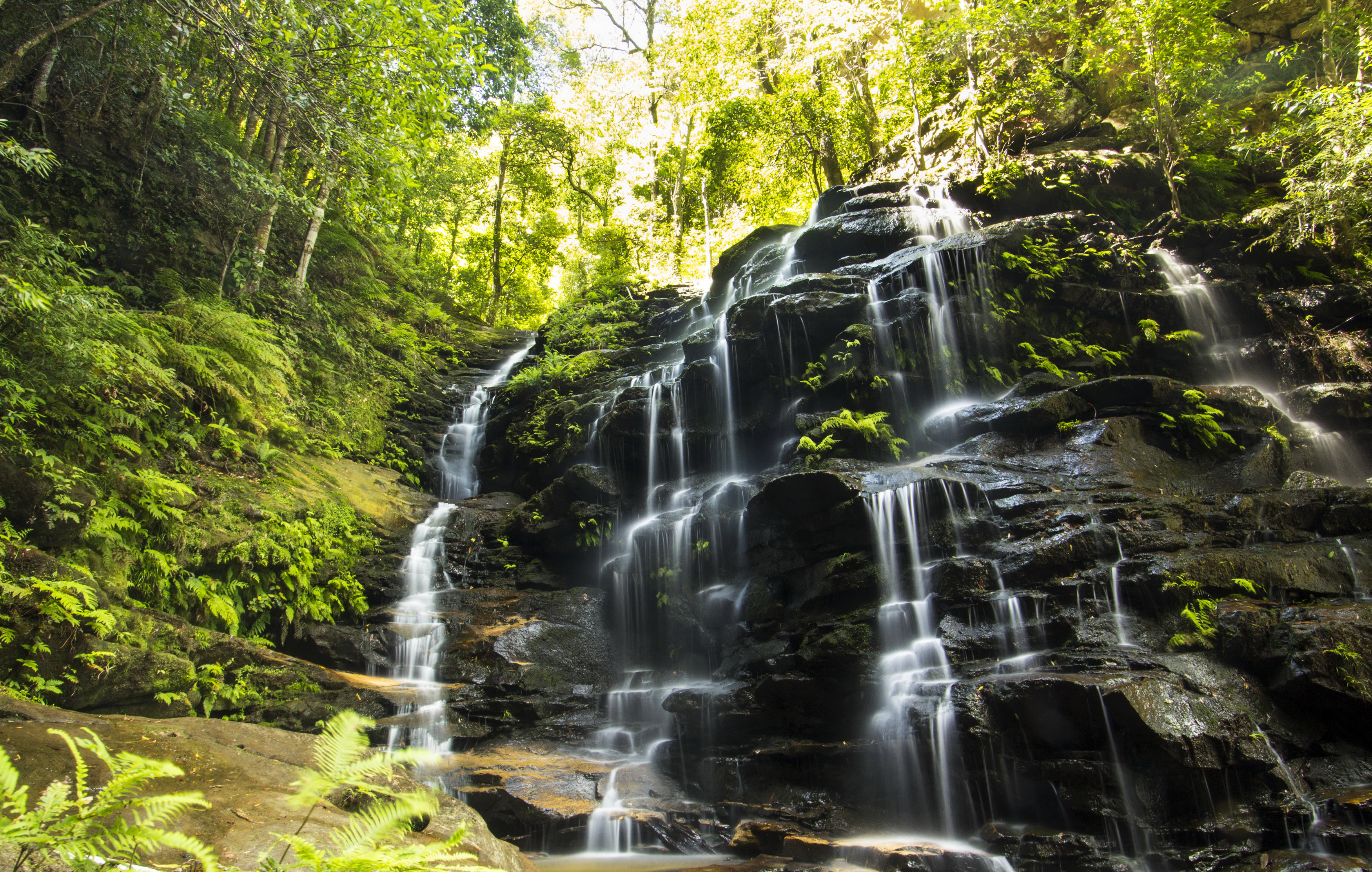 Handy-Wallpaper Natur, Wasserfälle, Wasserfall, Erde/natur kostenlos herunterladen.