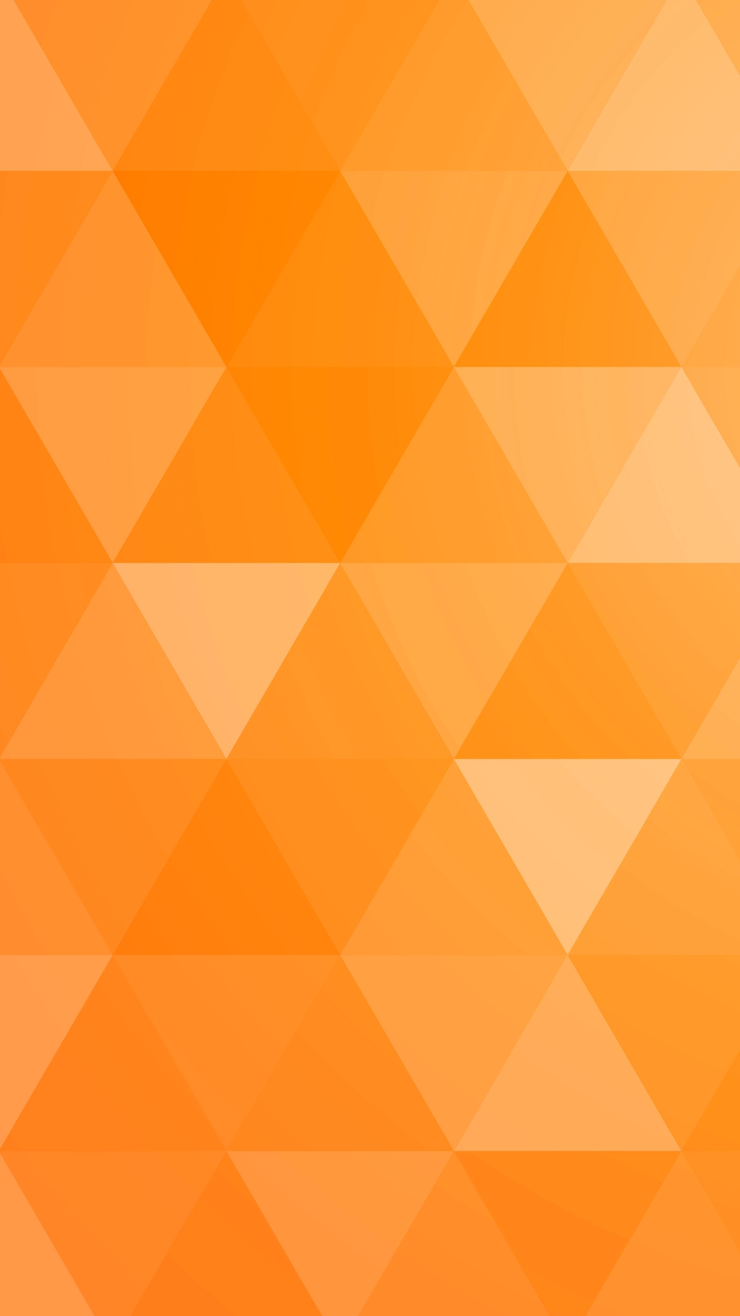 無料モバイル壁紙パターン, 概要, 三角形, ジオメトリ, オレンジ色）をダウンロードします。