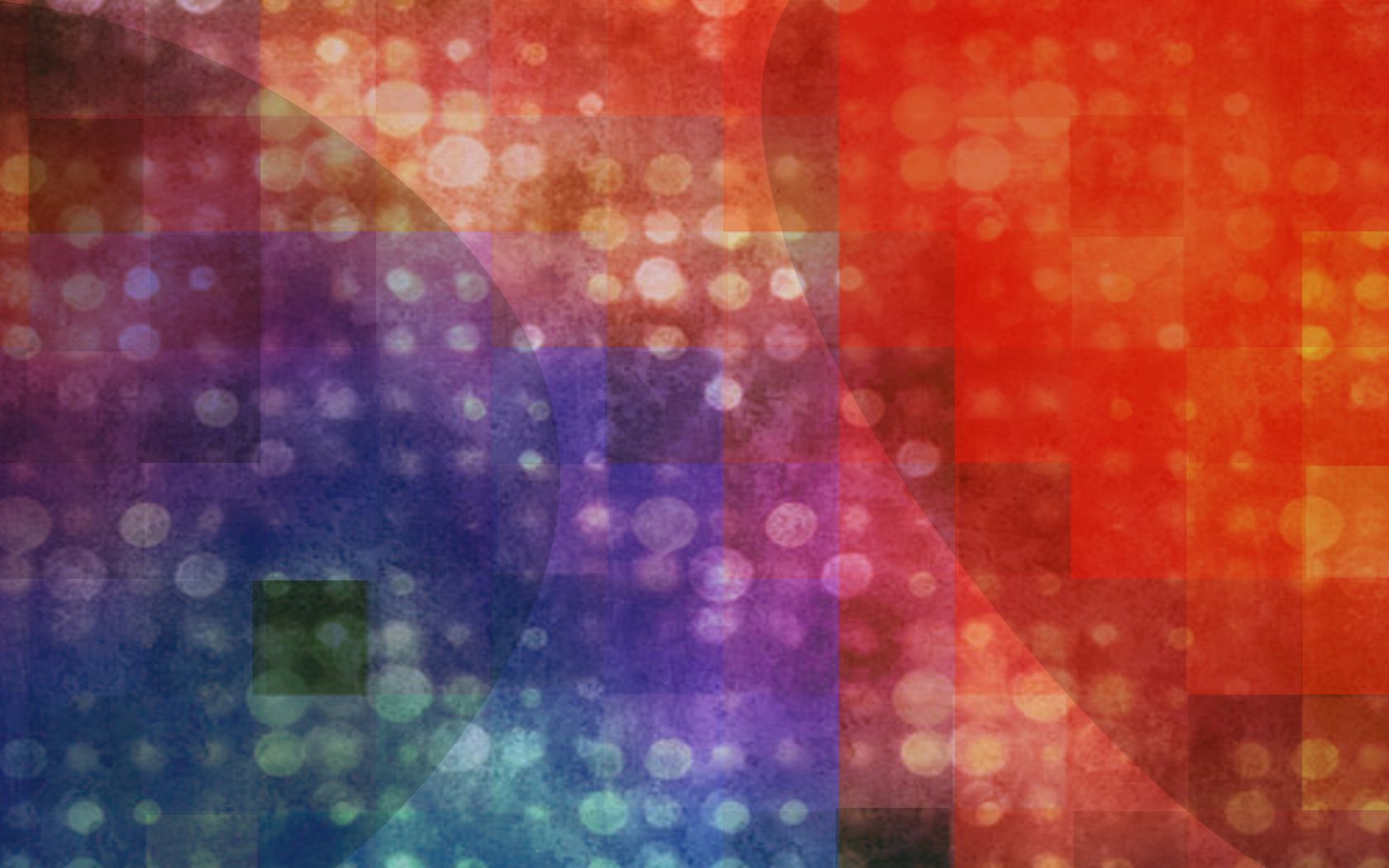 Download mobile wallpaper Boquet, Square, Circle, Bokeh, Abstract, Mosaic for free.