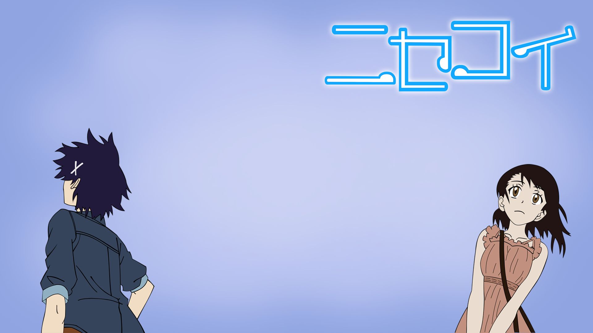 Download mobile wallpaper Anime, Kosaki Onodera, Raku Ichijō, Nisekoi for free.