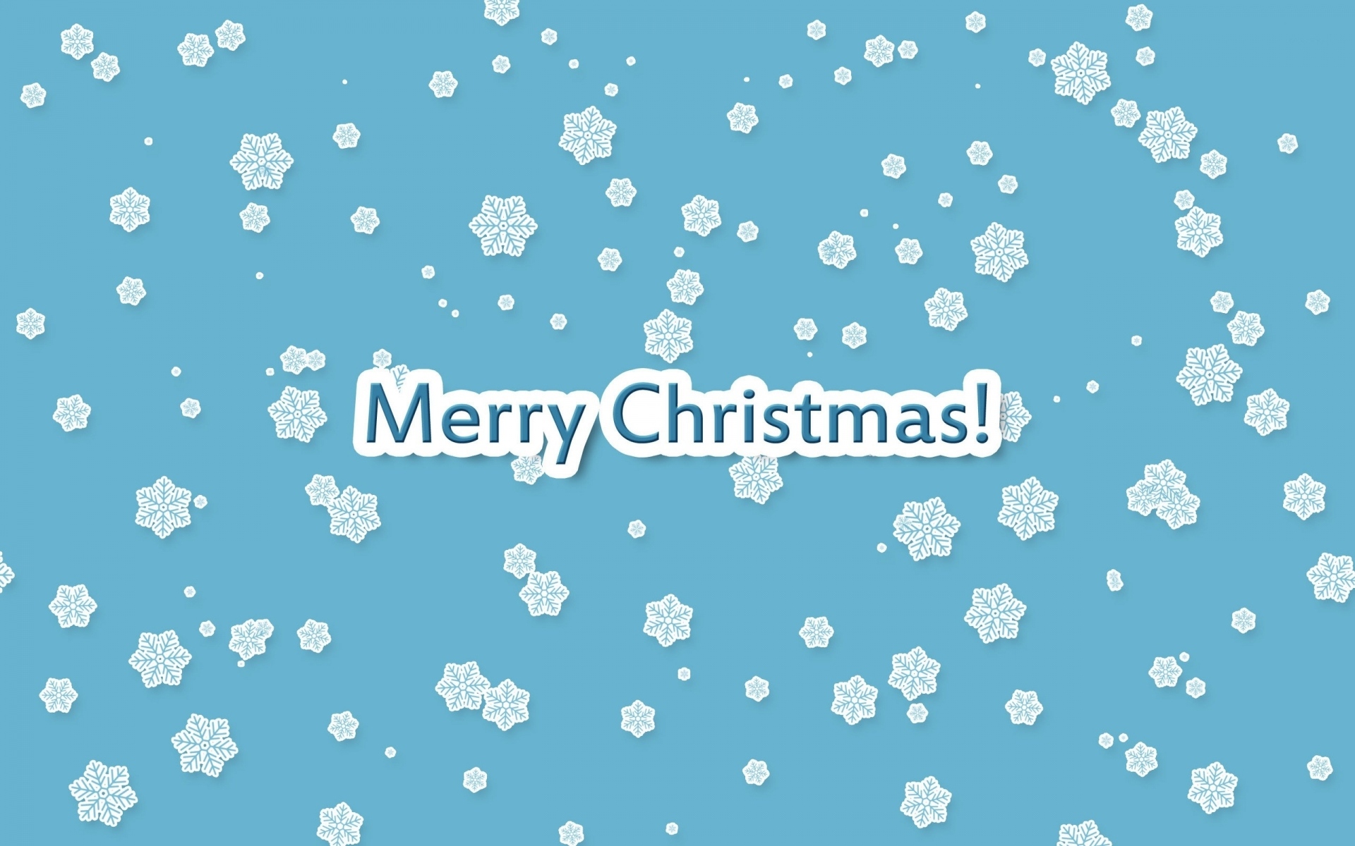 Скачать обои бесплатно Снежинки, Рождество, Синий, Праздничные, С Рождеством картинка на рабочий стол ПК