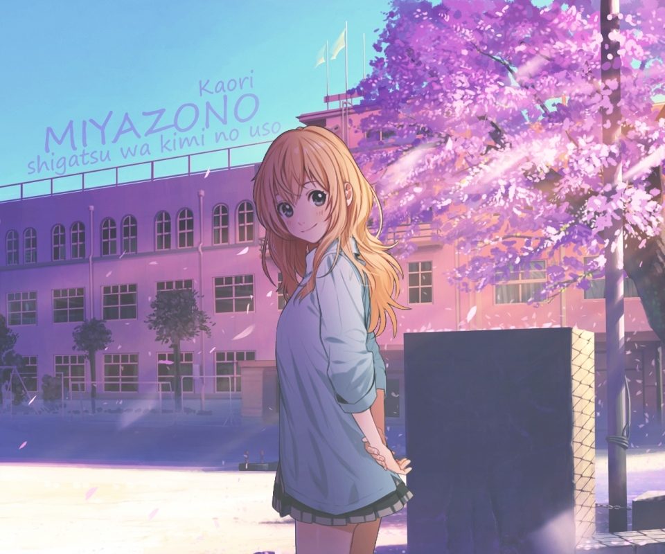 Descarga gratis la imagen Animado, Kaori Miyazono, Tu Mentira En Abril en el escritorio de tu PC