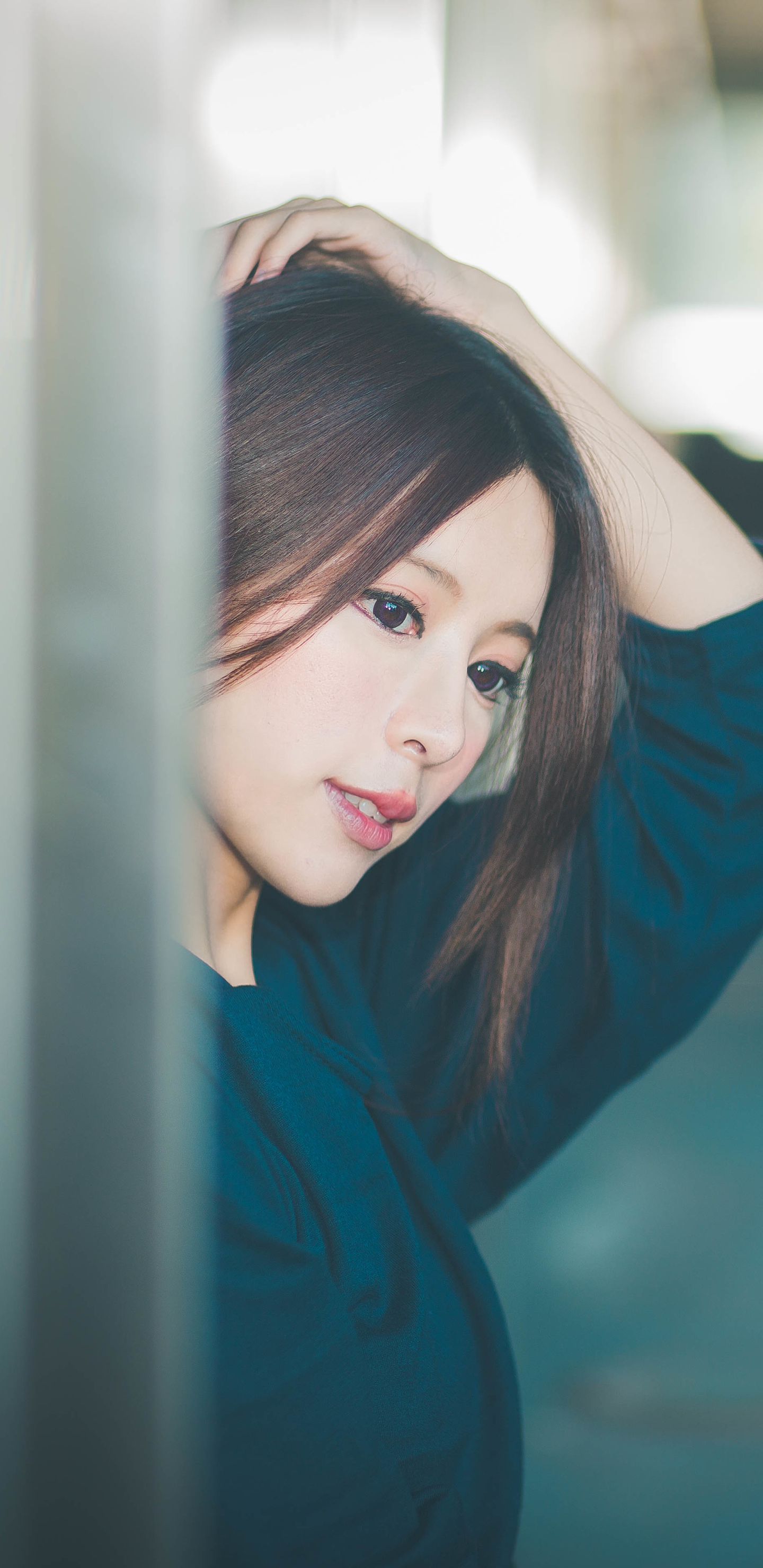 Download mobile wallpaper Face, Women, Asian, Taiwanese, Julie Chang, Zhang Qi Jun for free.