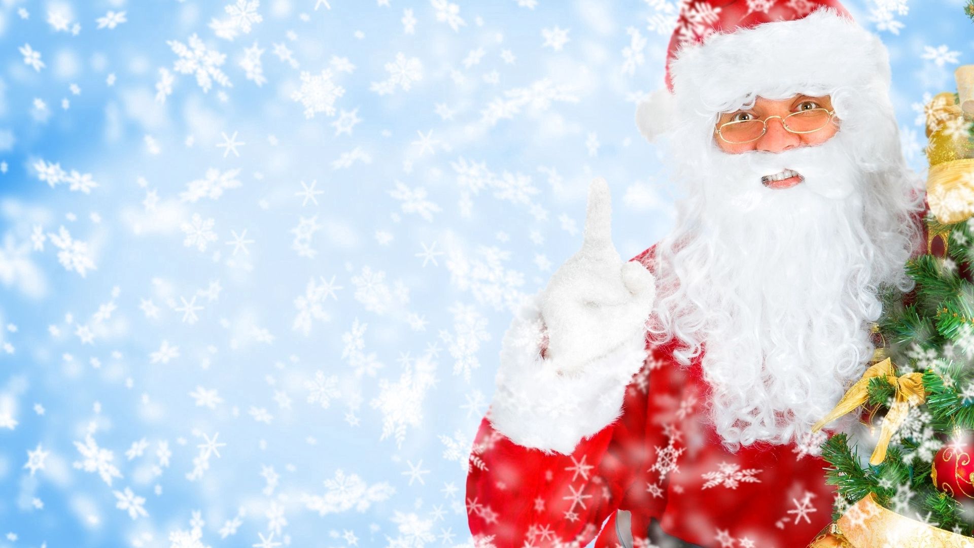 Free download wallpaper Jack Frost, Santa Claus, Holiday, Holidays, New Year on your PC desktop