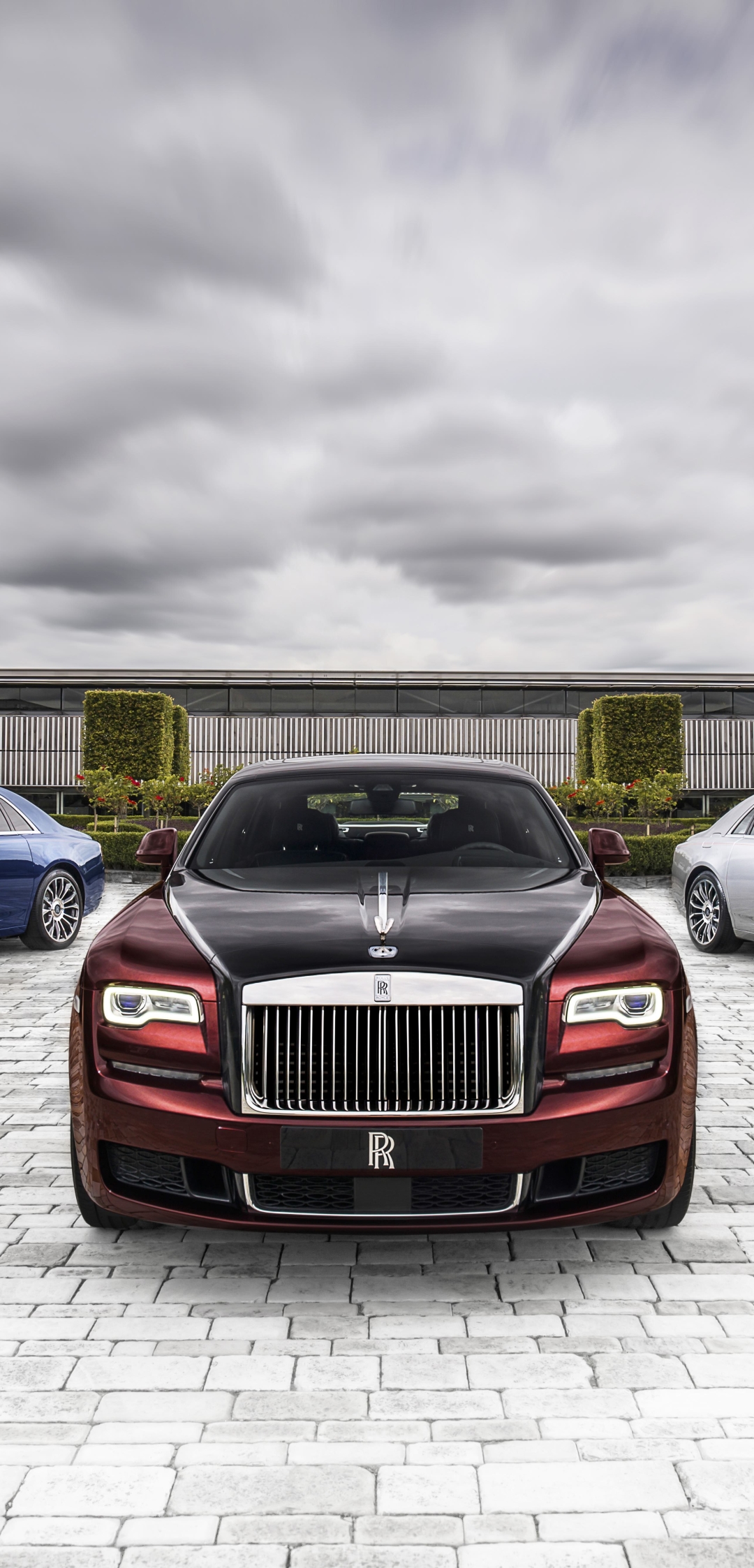Download mobile wallpaper Rolls Royce, Car, Vehicle, Vehicles, Silver Car, Rolls Royce Ghost for free.