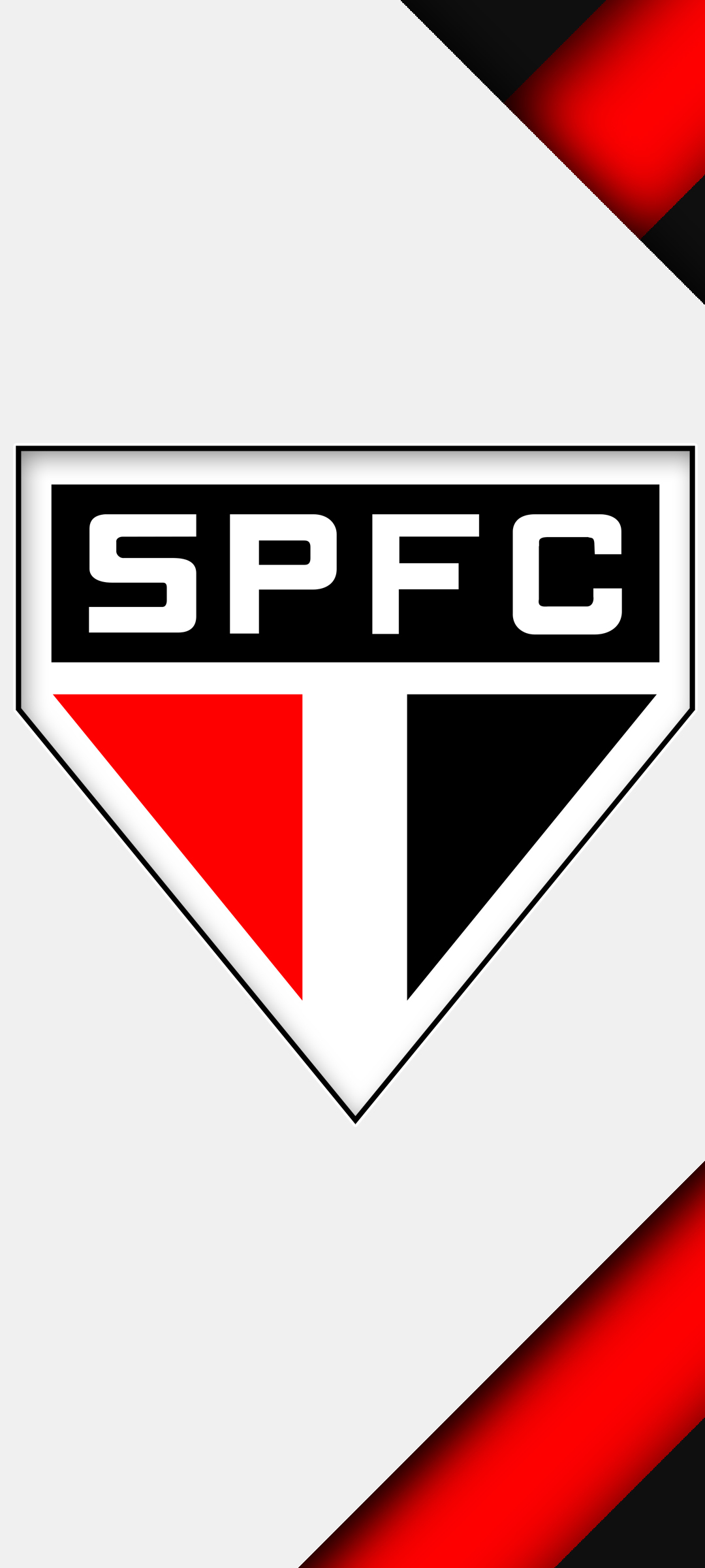 Скачати мобільні шпалери Спорт, Футбол, Логотип, Емблема, Фк Сан Паулу безкоштовно.
